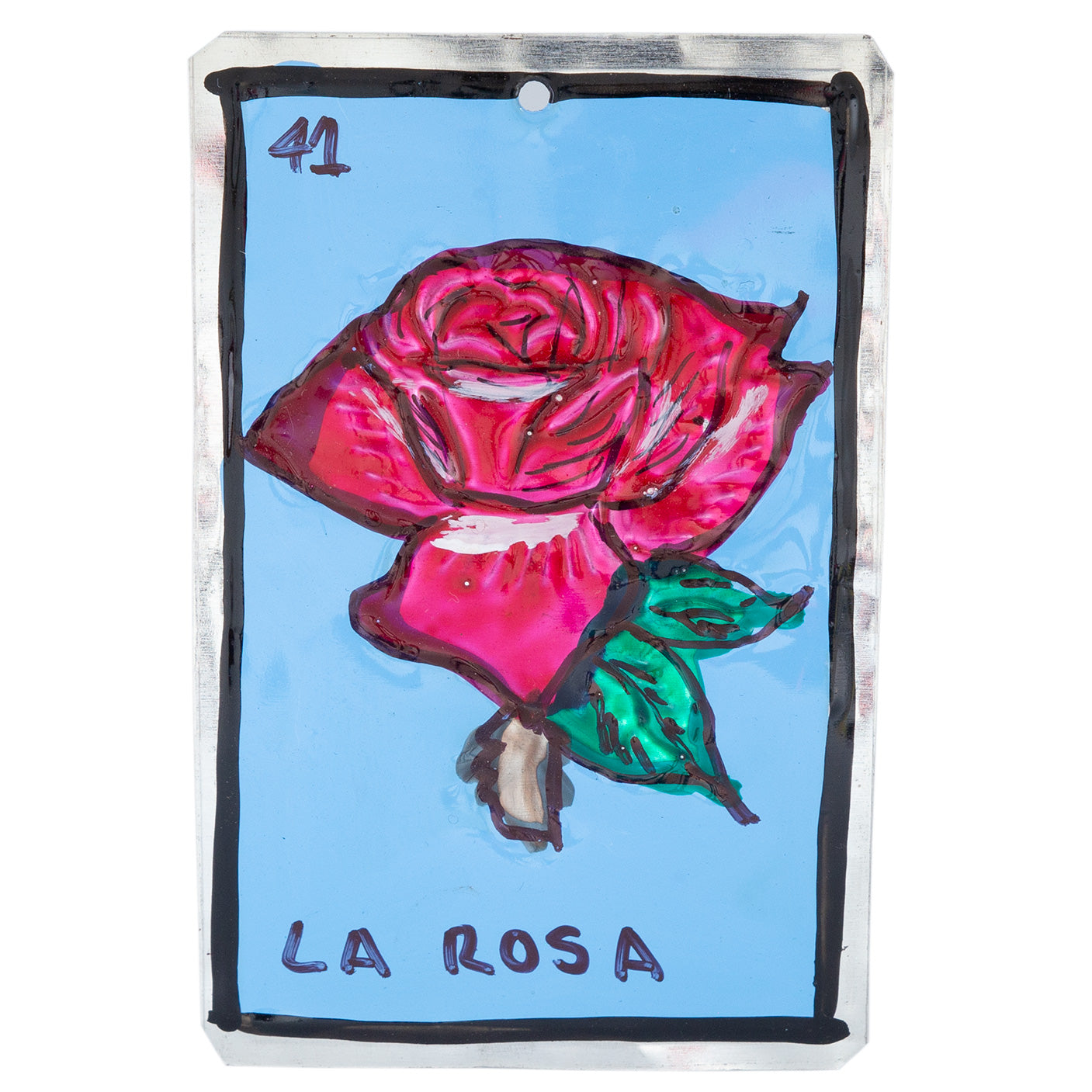 Lotería Tin Art Wall Ornament