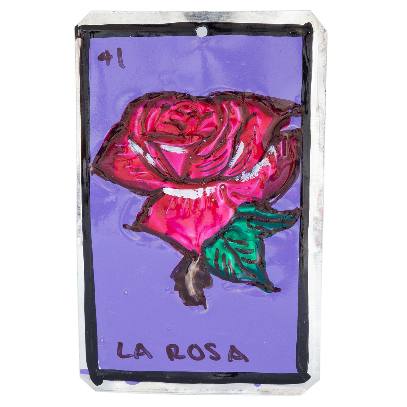 Lotería Tin Art Wall Ornament