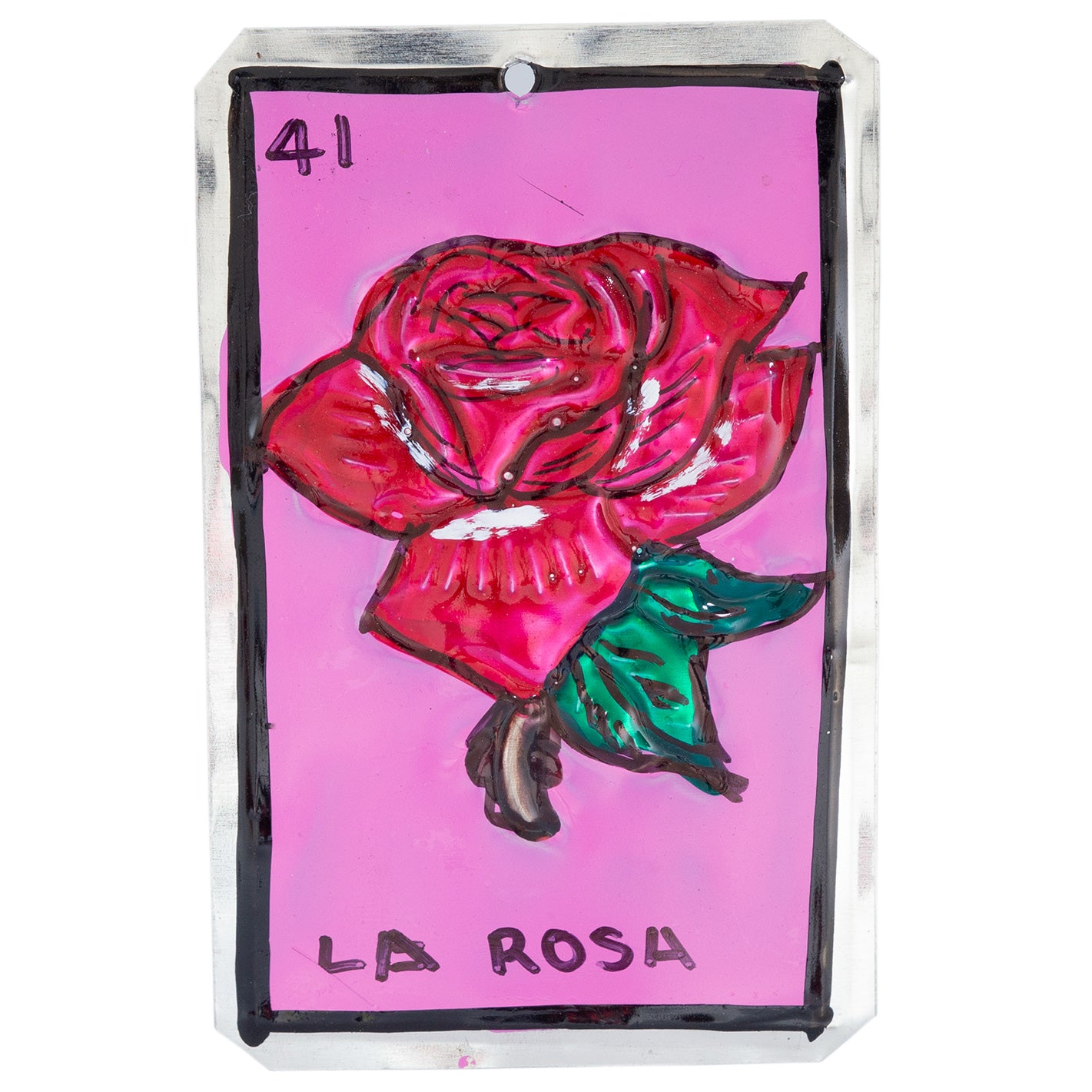 Lotería Tin Art Wall Ornament