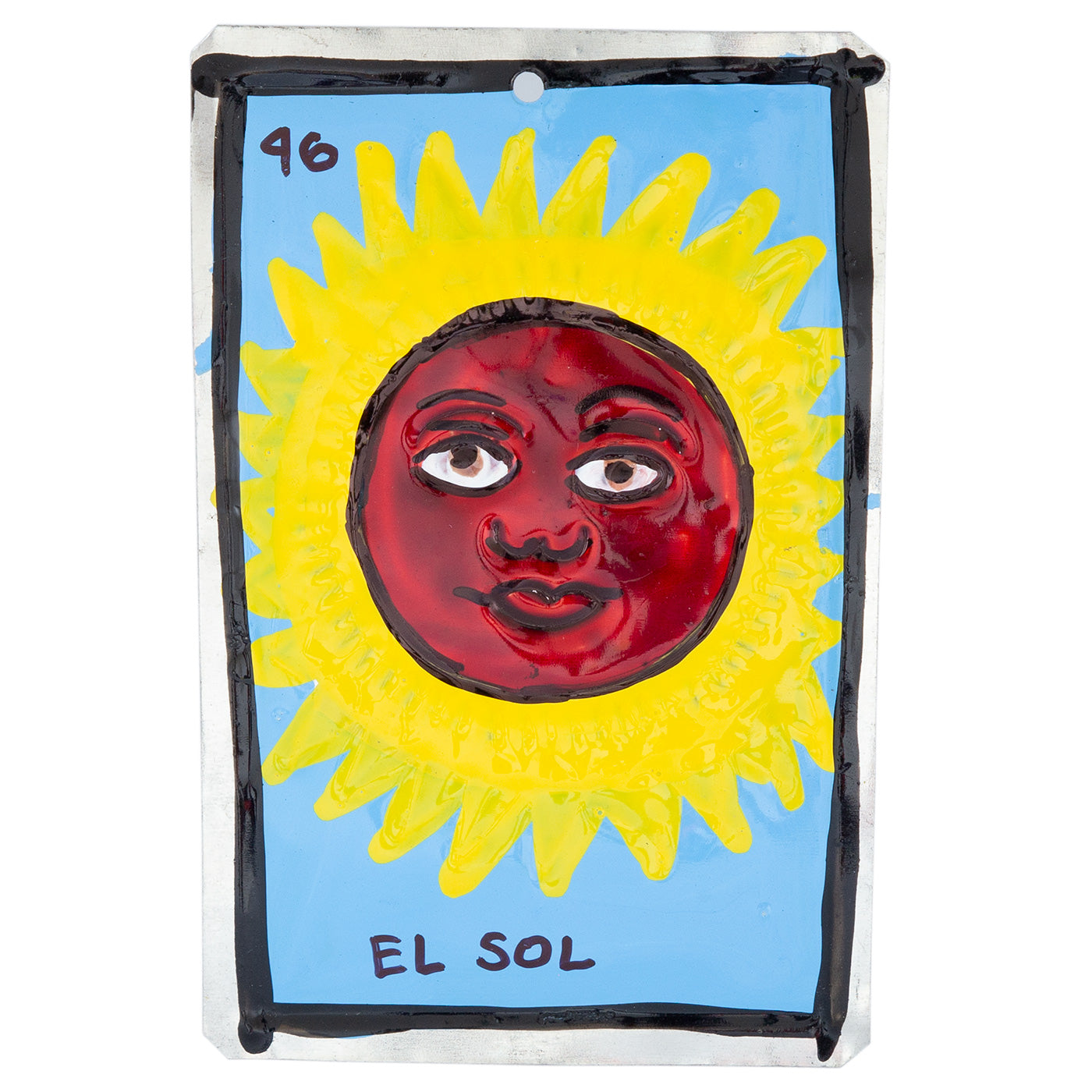 Lotería Tin Art Wall Ornament