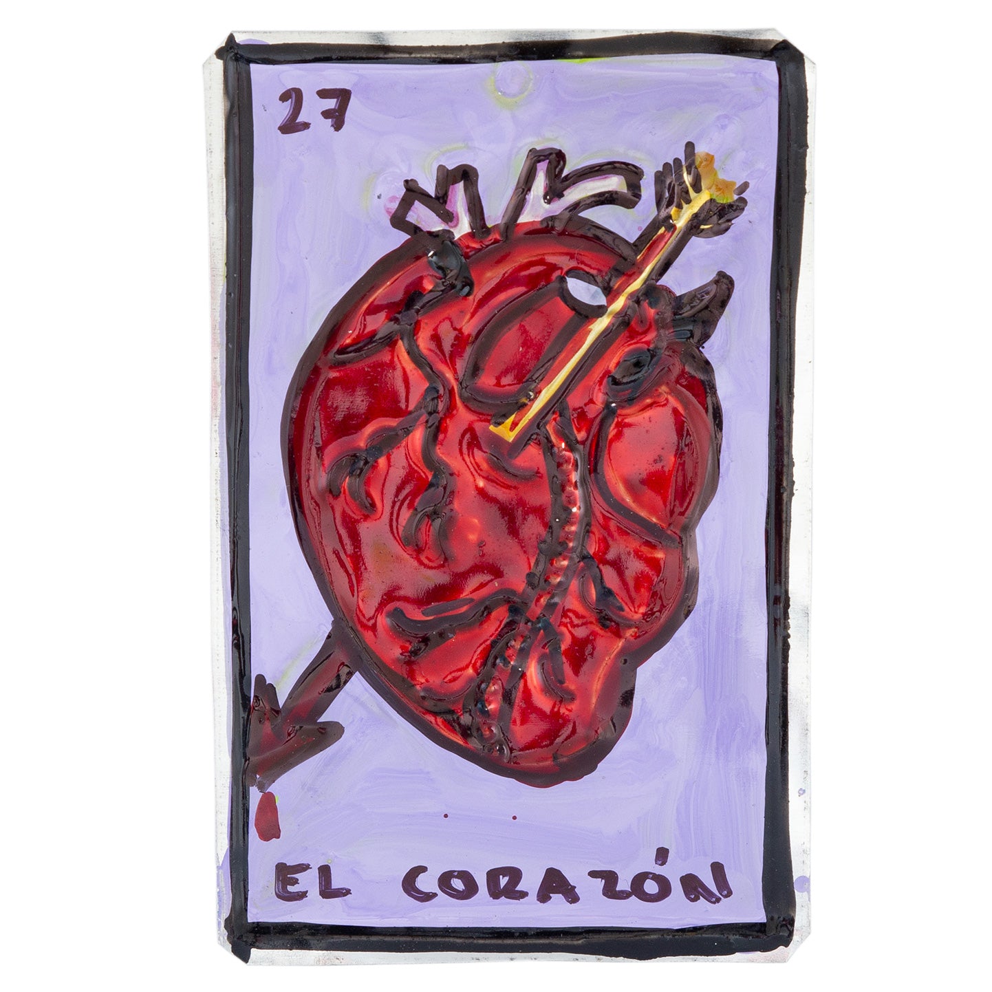 Lotería Tin Art Wall Ornament