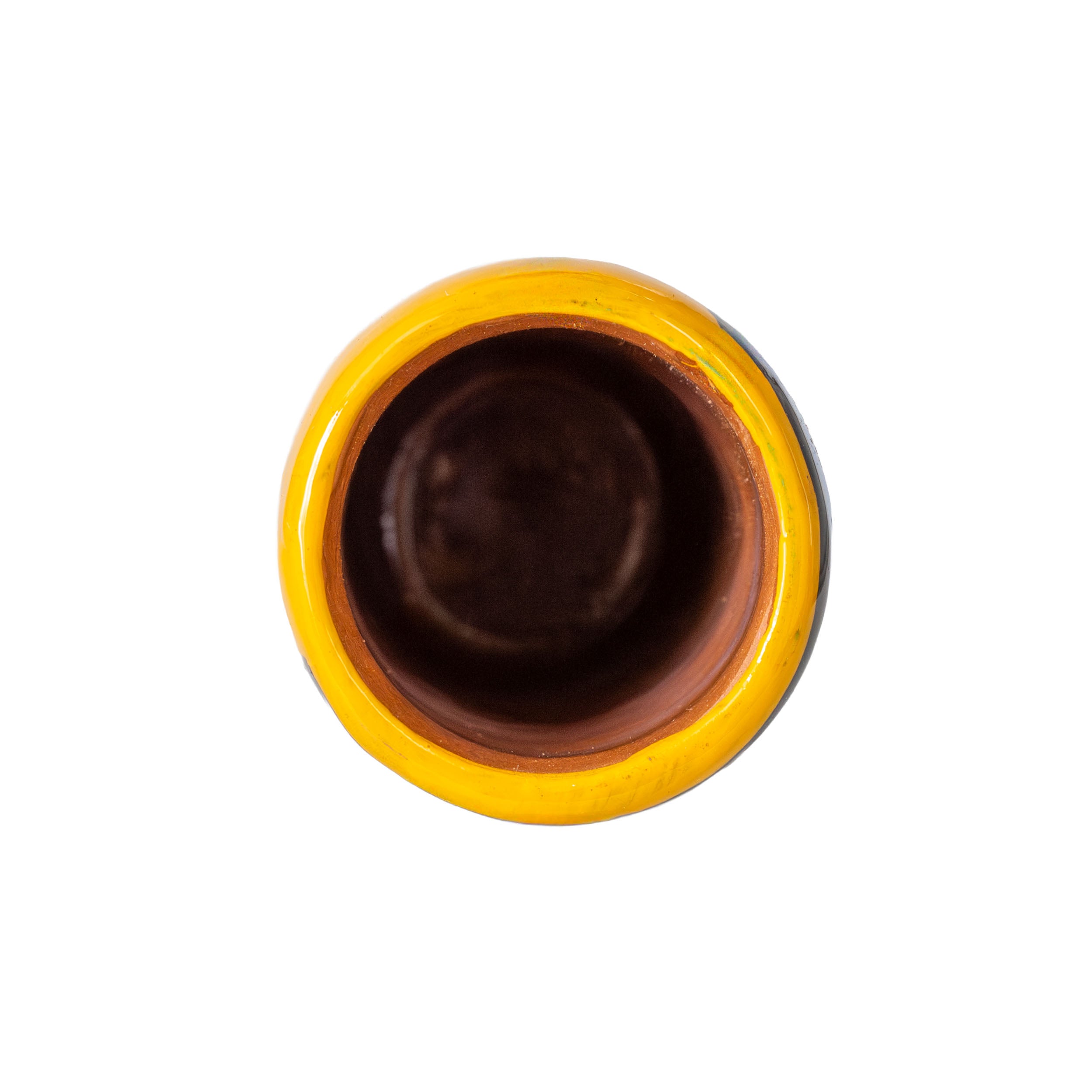 Lotería Hand-painted Clay Shot Glass | Lolo Mexican Mercadito