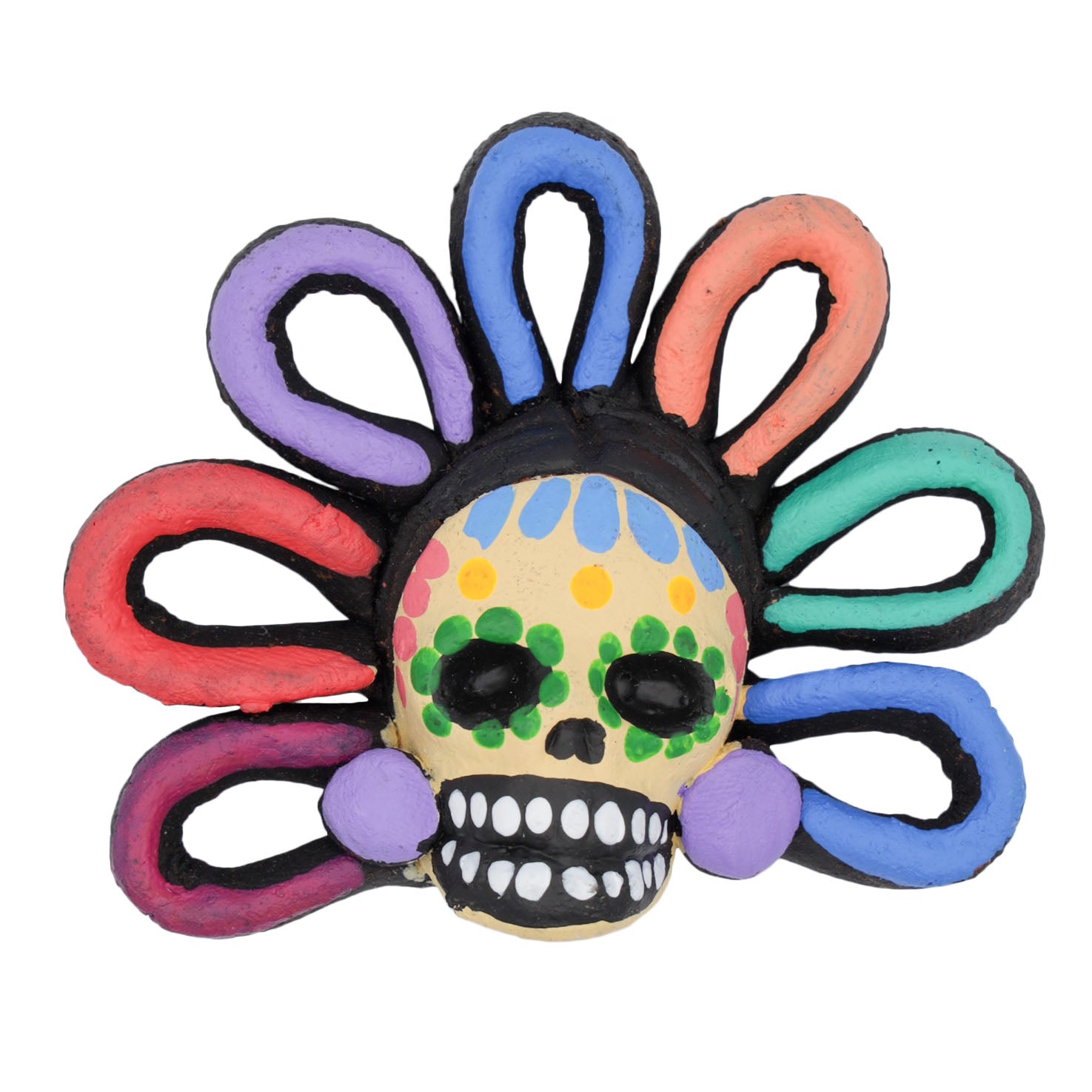 Lelé Headpiece Sugar Skull Magnet