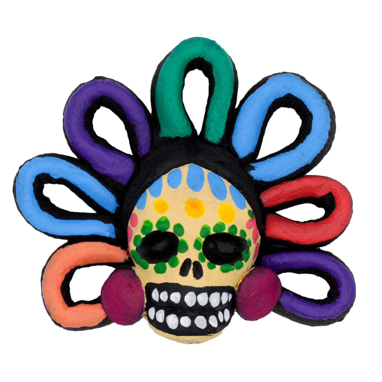 Lelé Headpiece Sugar Skull Magnet