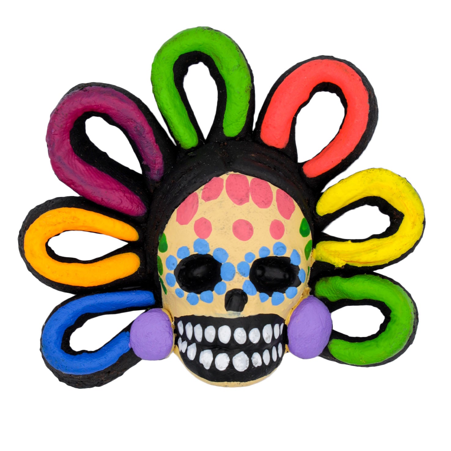 Lelé Headpiece Sugar Skull Magnet