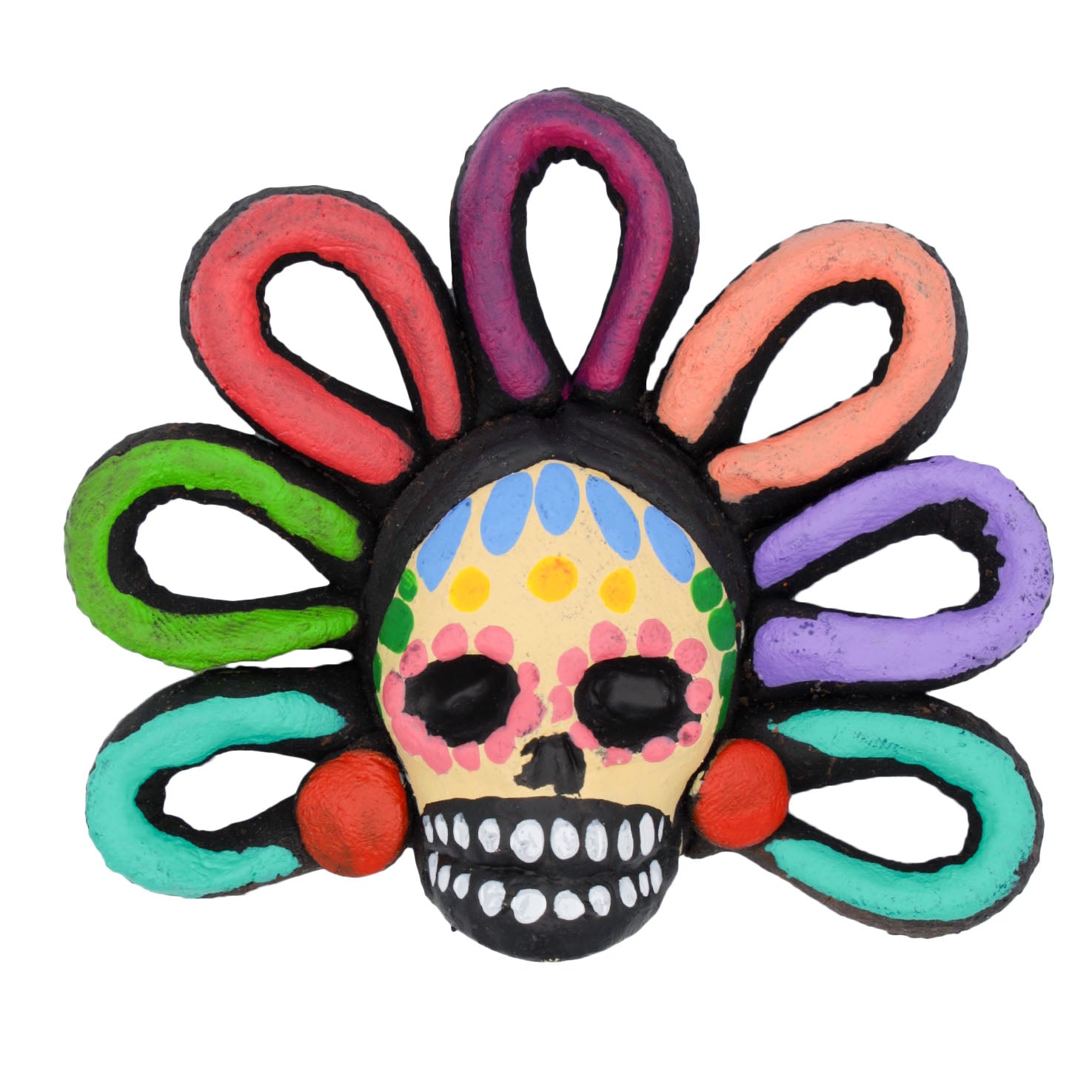 Lelé Headpiece Sugar Skull Magnet