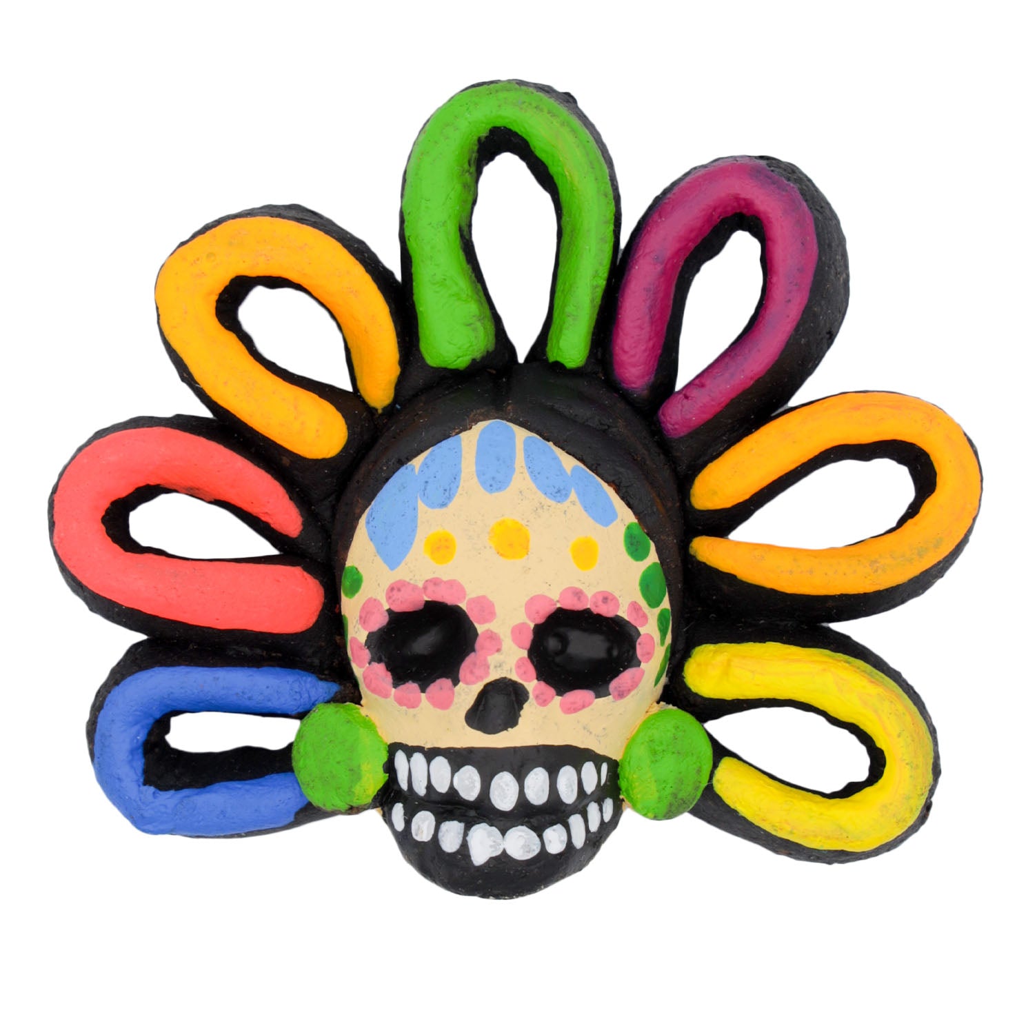 Lelé Headpiece Sugar Skull Magnet