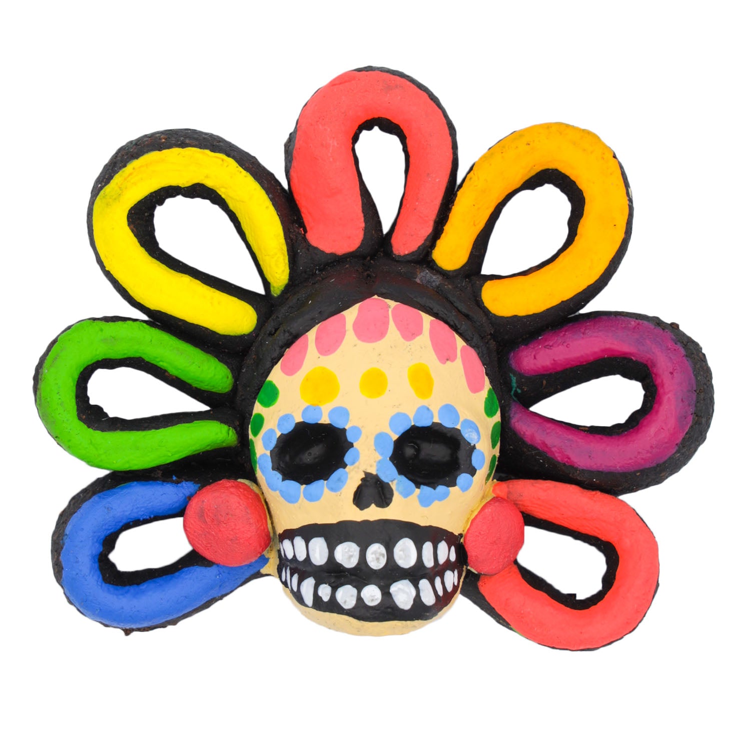 Lelé Headpiece Sugar Skull Magnet