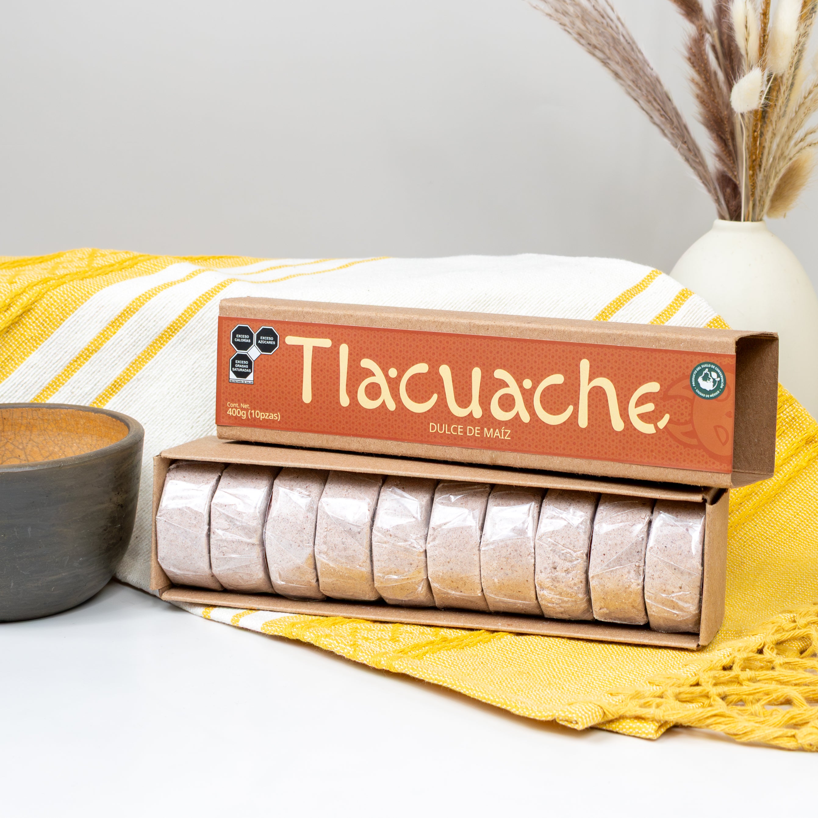 Tlacuache Red Corn Mazapán Box (10 count)
