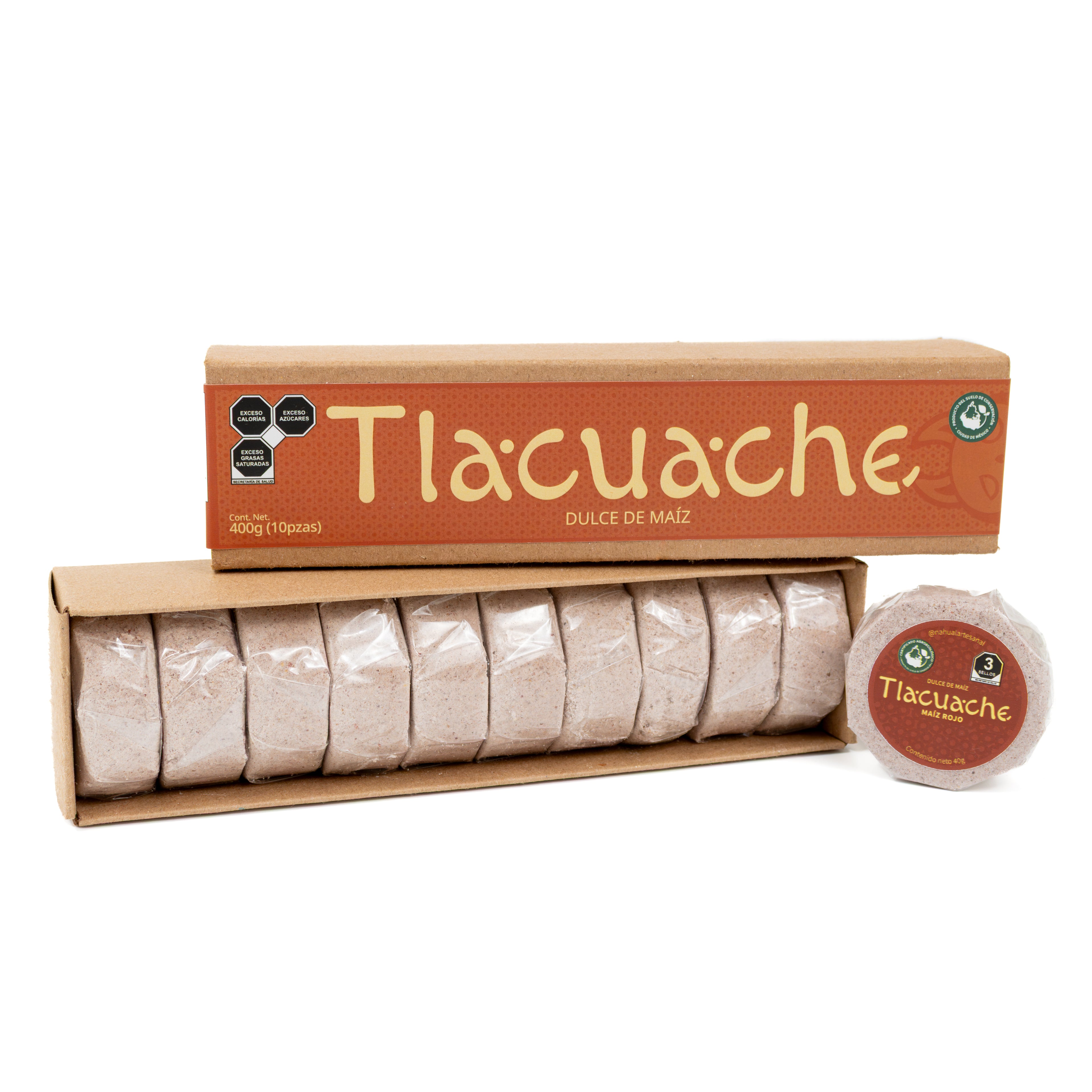Tlacuache Red Corn Mazapán Box (10 count)