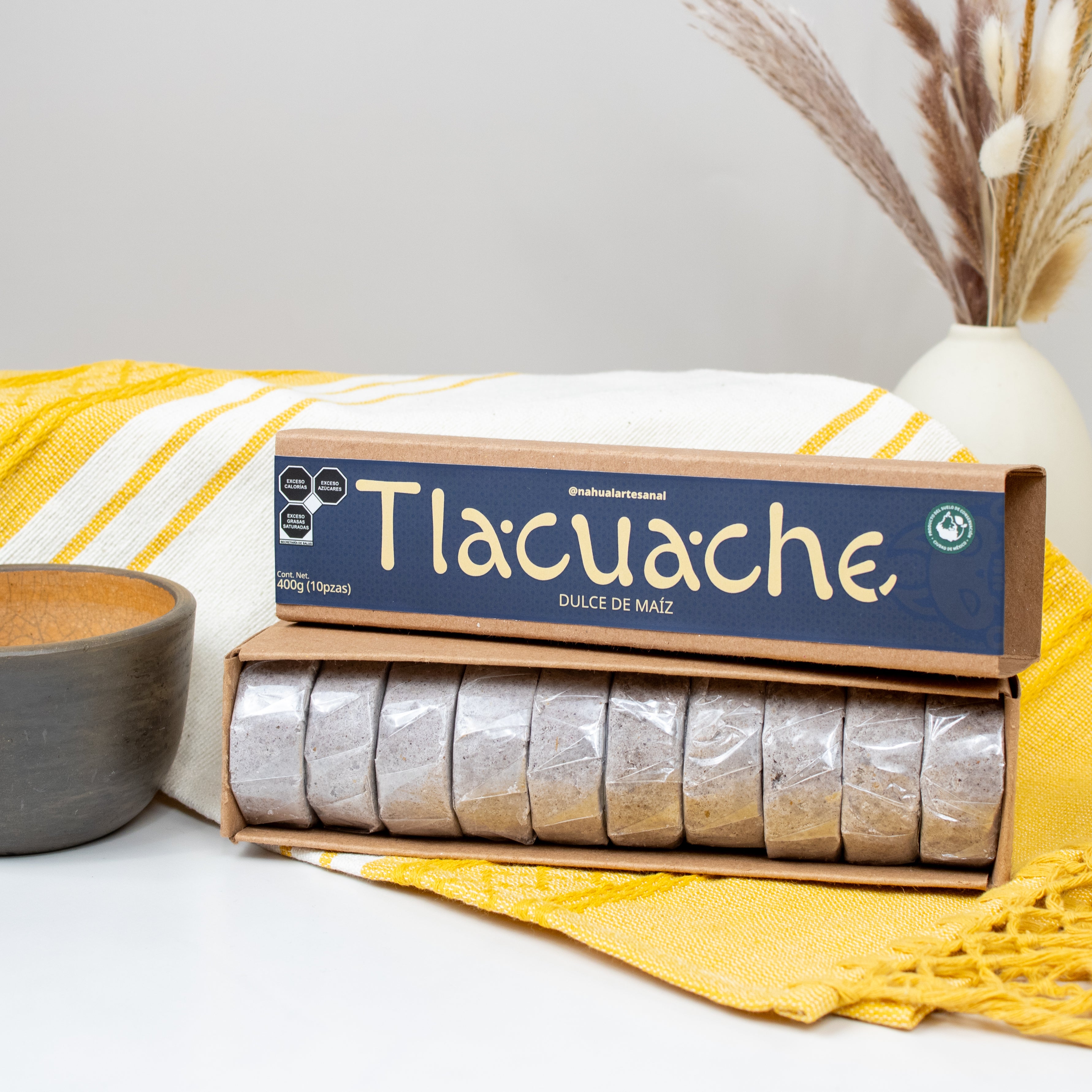 Tlacuache Blue Corn Mazapán Box (10 count)