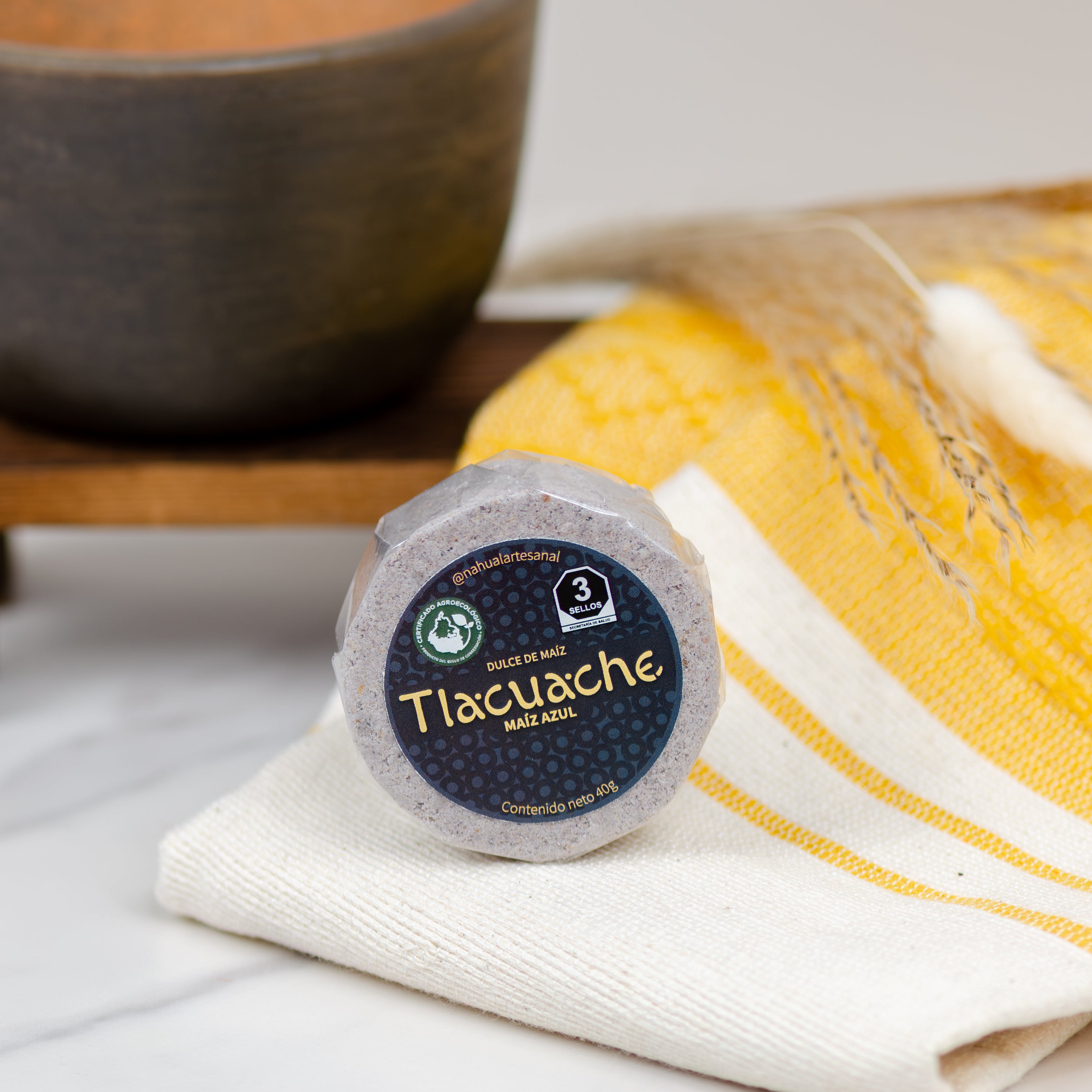 Tlacuache Blue Corn Mazapán