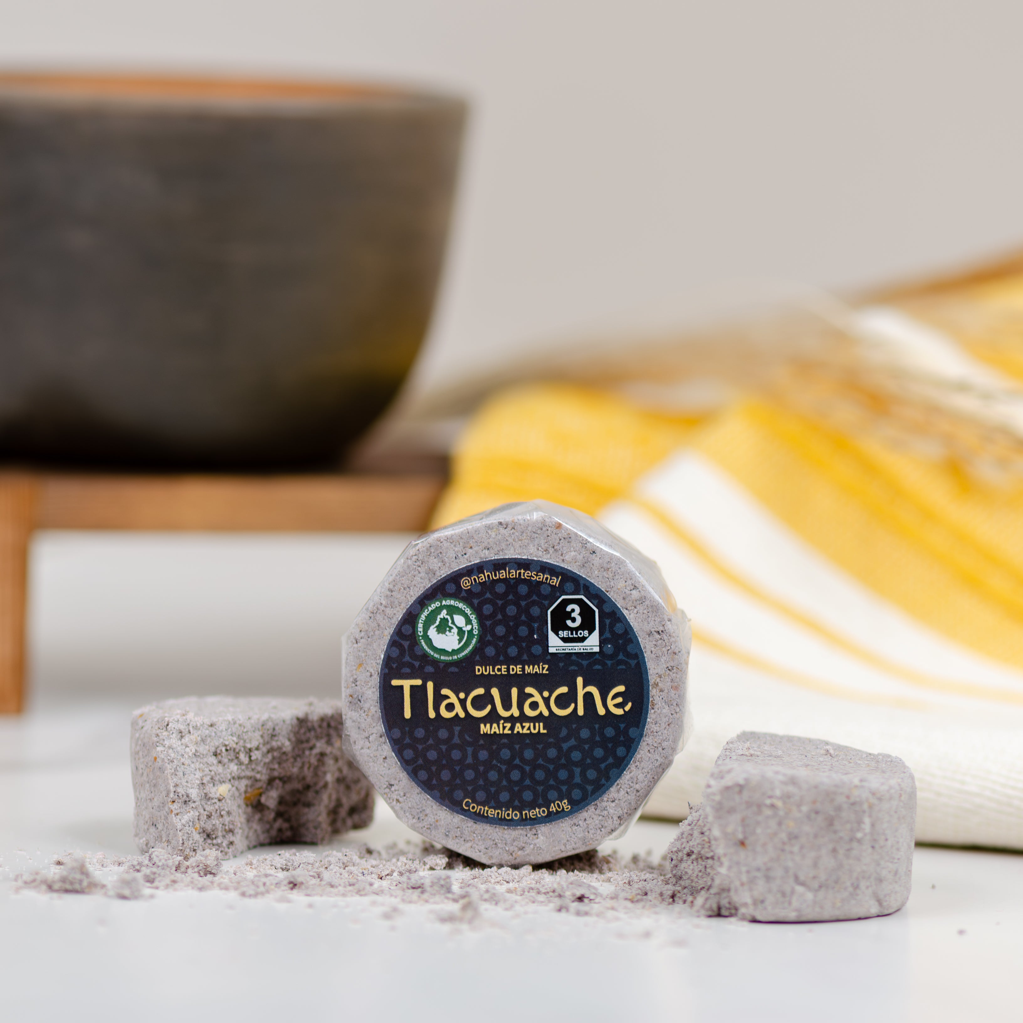 Tlacuache Blue Corn Mazapán