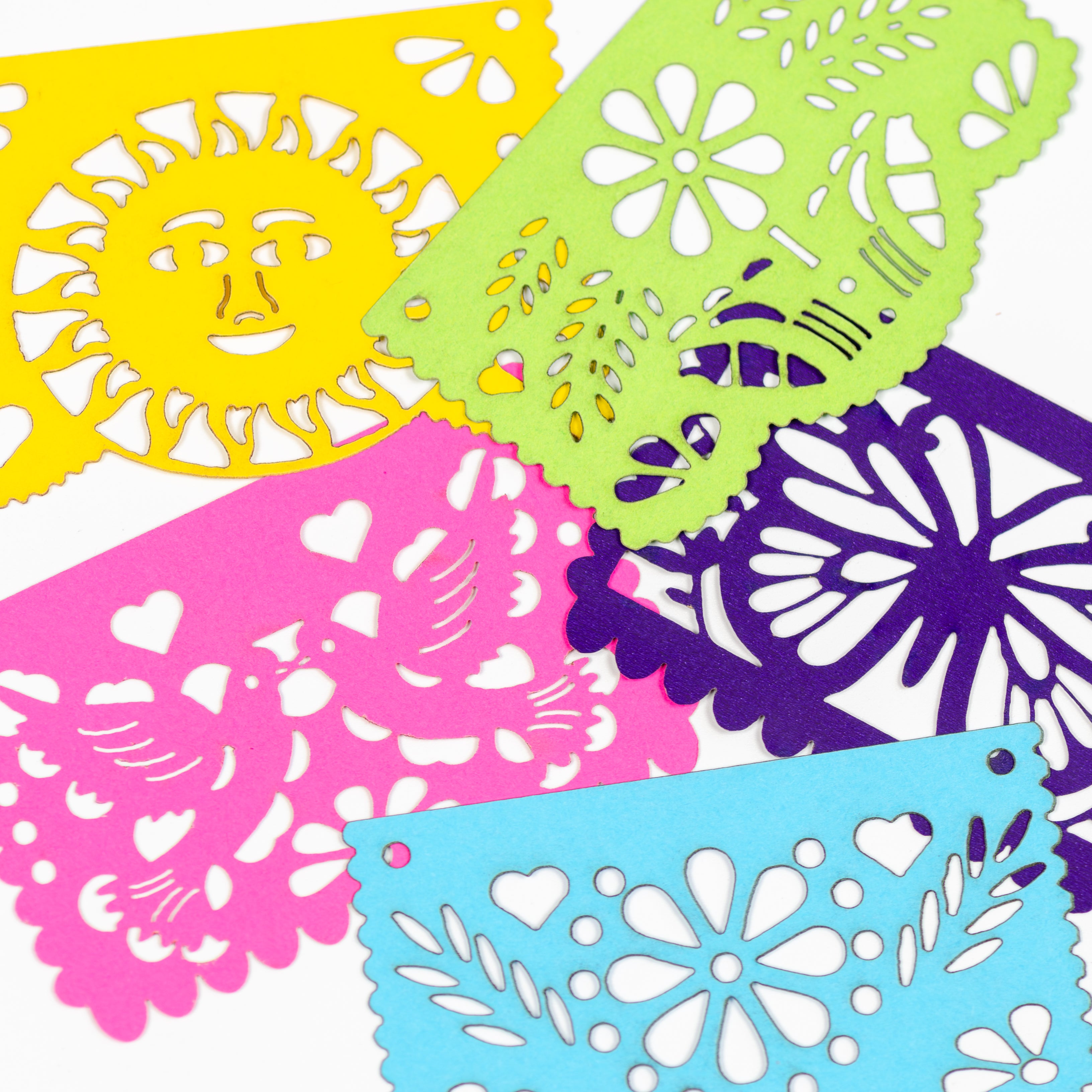Mini All Occasion Papel Picado Cardboard Banner