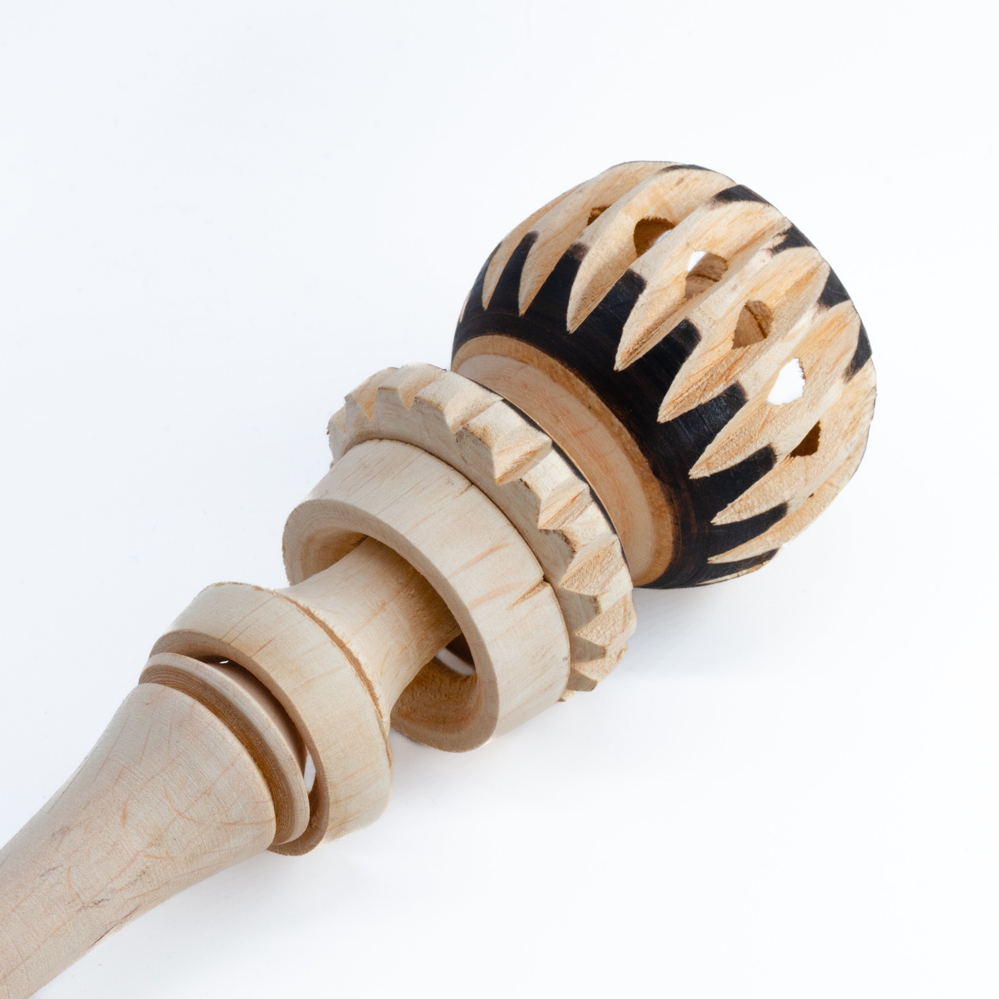 Natural Wooden Molinillo Whisk