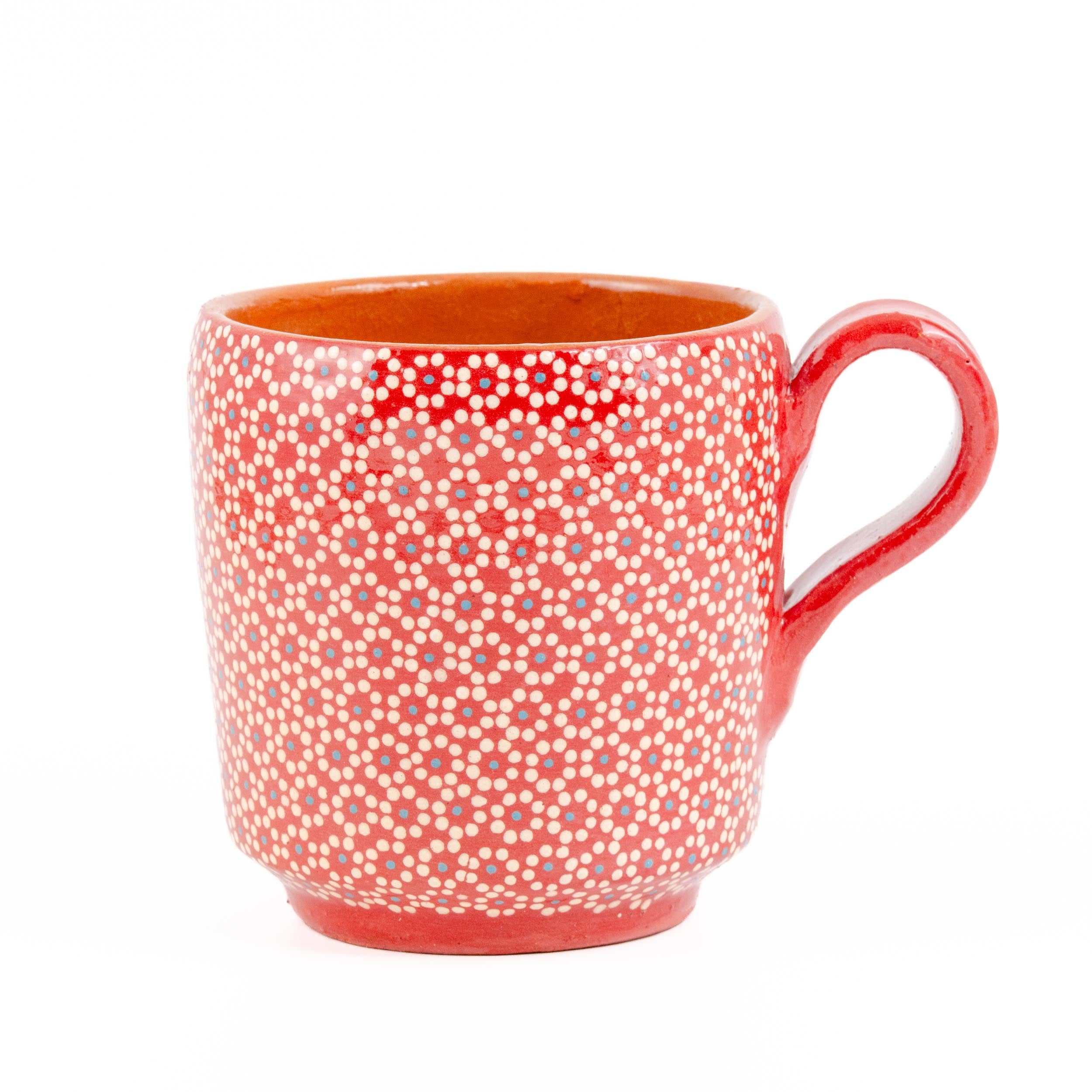 Capula Hand-Painted Clay Mug