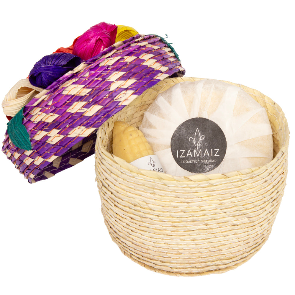 Mis Tortillas Artisanal Soap Set with Decorative Tortillero