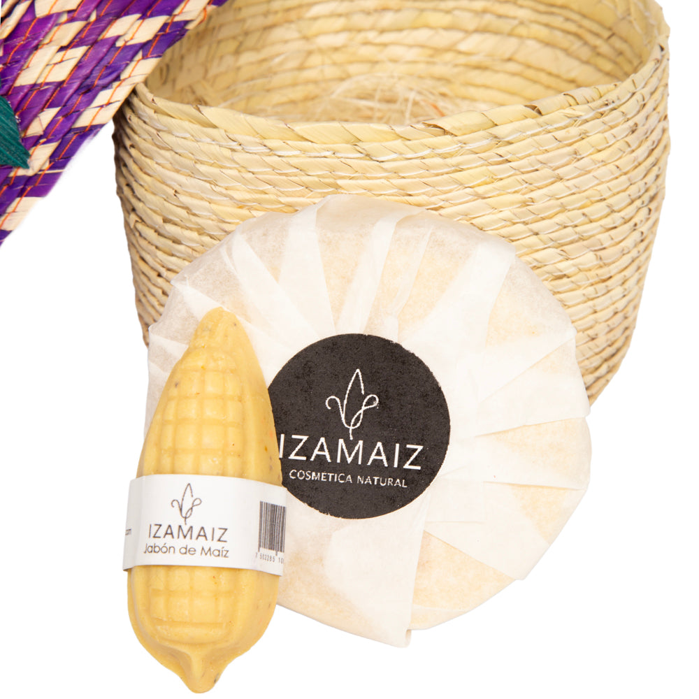 Mis Tortillas Artisanal Soap Set with Decorative Tortillero