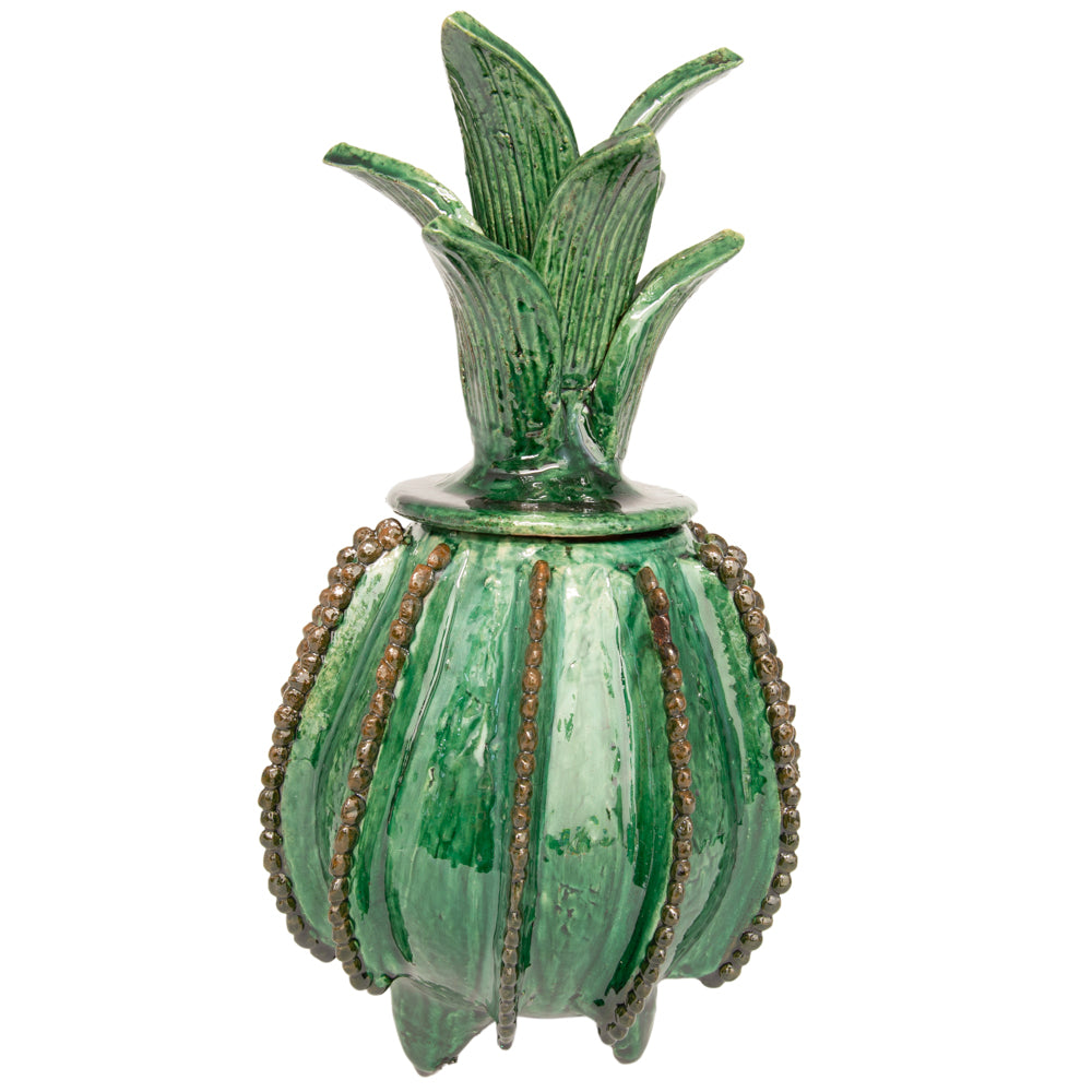 Piña Alta 11" Decorative Pineapple Sculpture