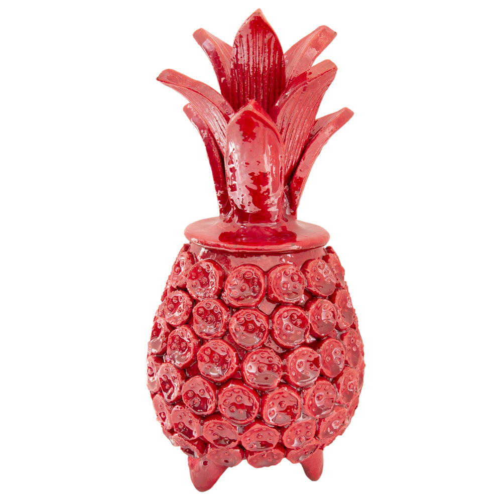 Piña Alta 11" Decorative Pineapple Sculpture