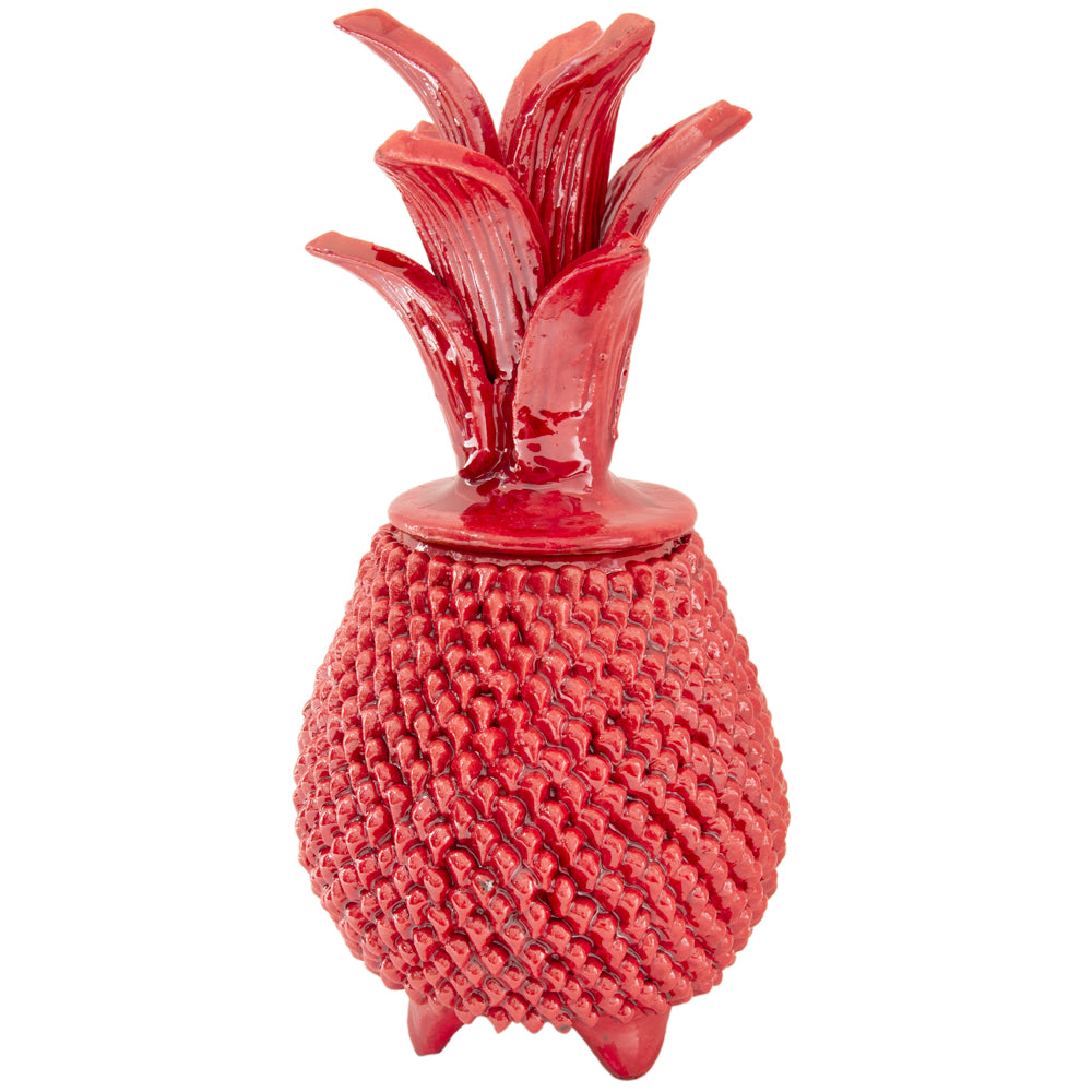 Piña Alta 11" Decorative Pineapple Sculpture
