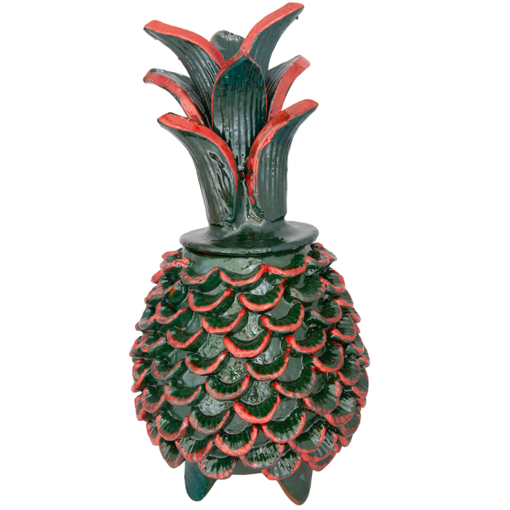 Piña Alta 11" Decorative Pineapple Sculpture