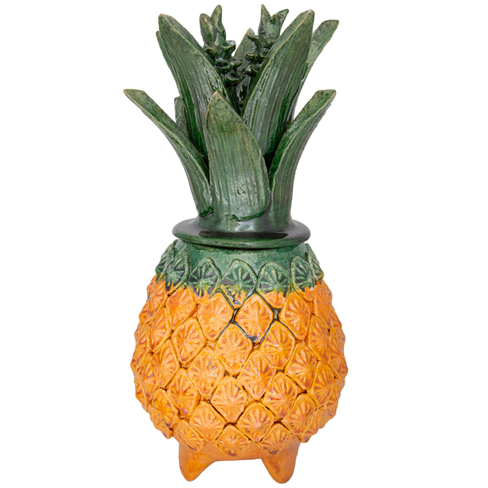 Piña Alta 11" Decorative Pineapple Sculpture