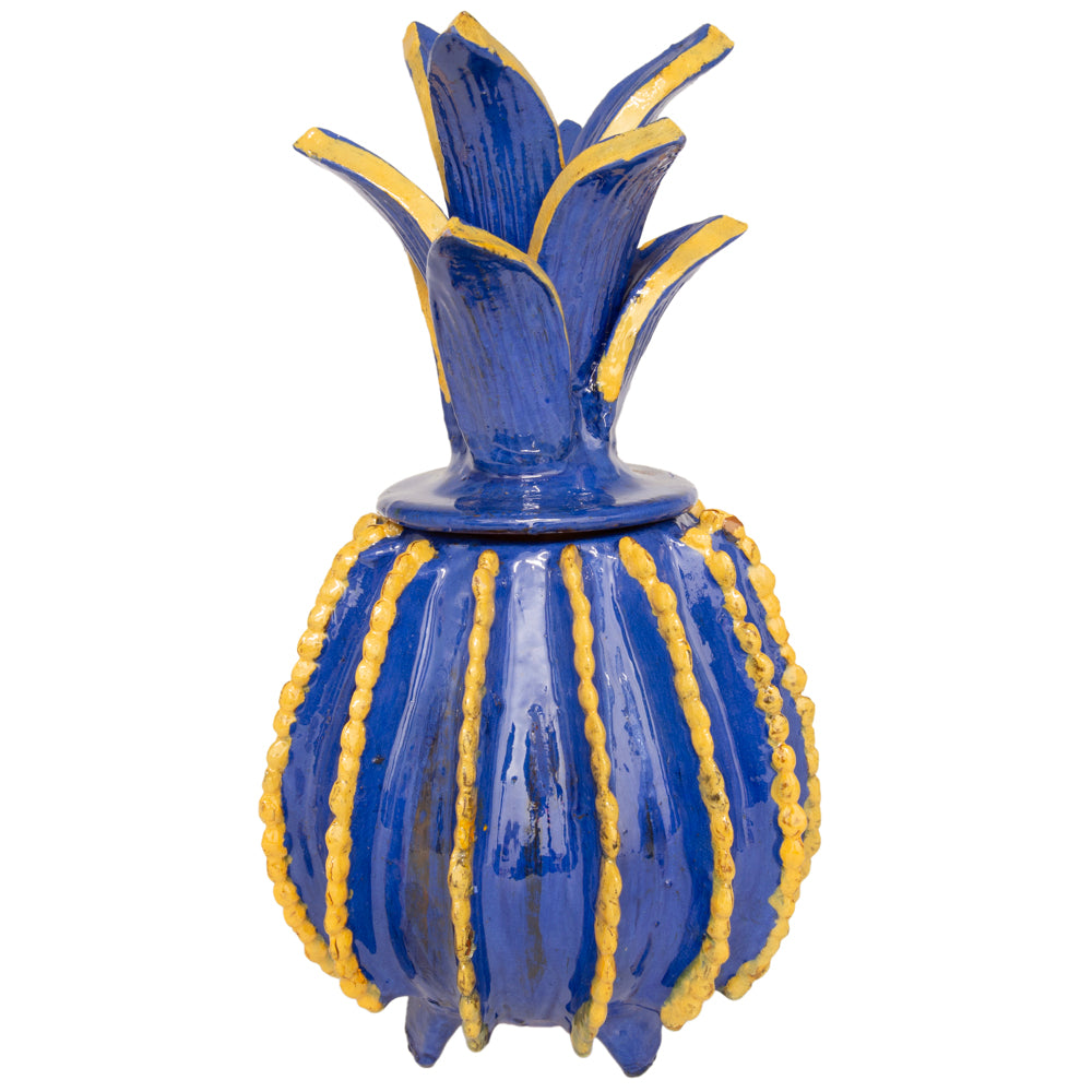 Piña Alta 11" Decorative Pineapple Sculpture