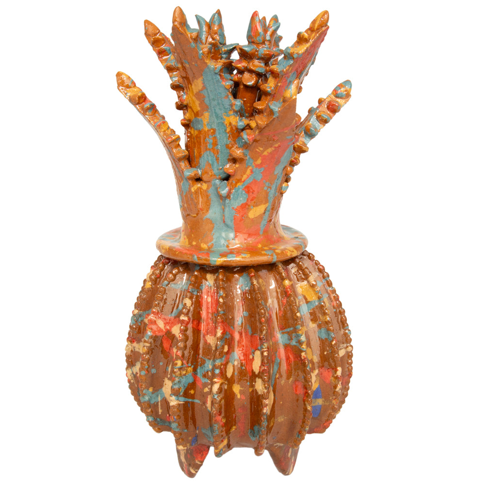 Piña Alta 11" Decorative Pineapple Sculpture