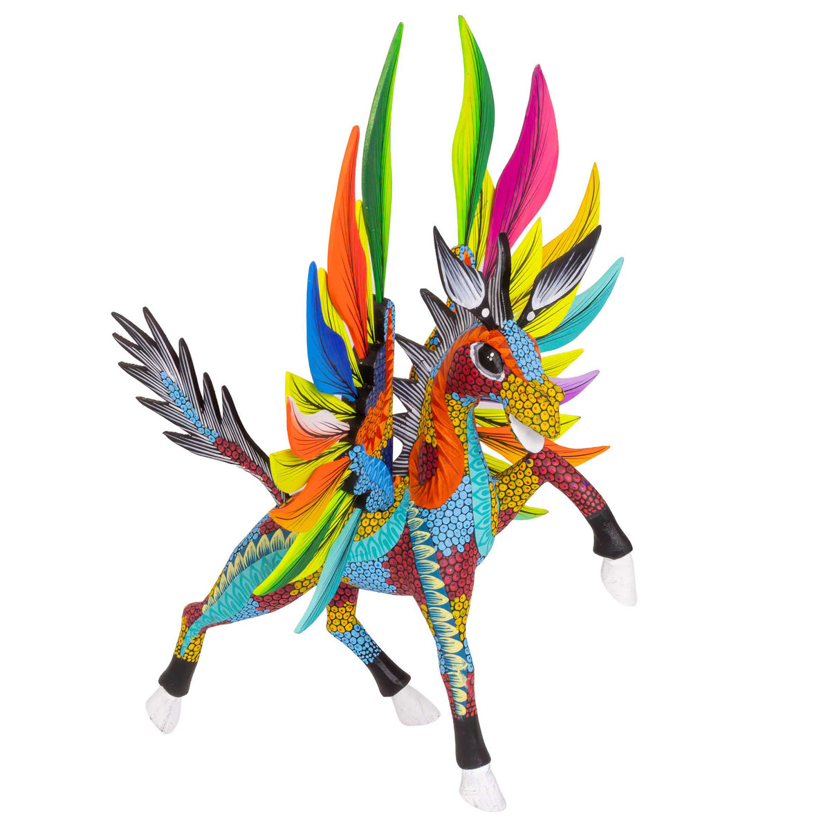 Colorful Pegasus Alebrije