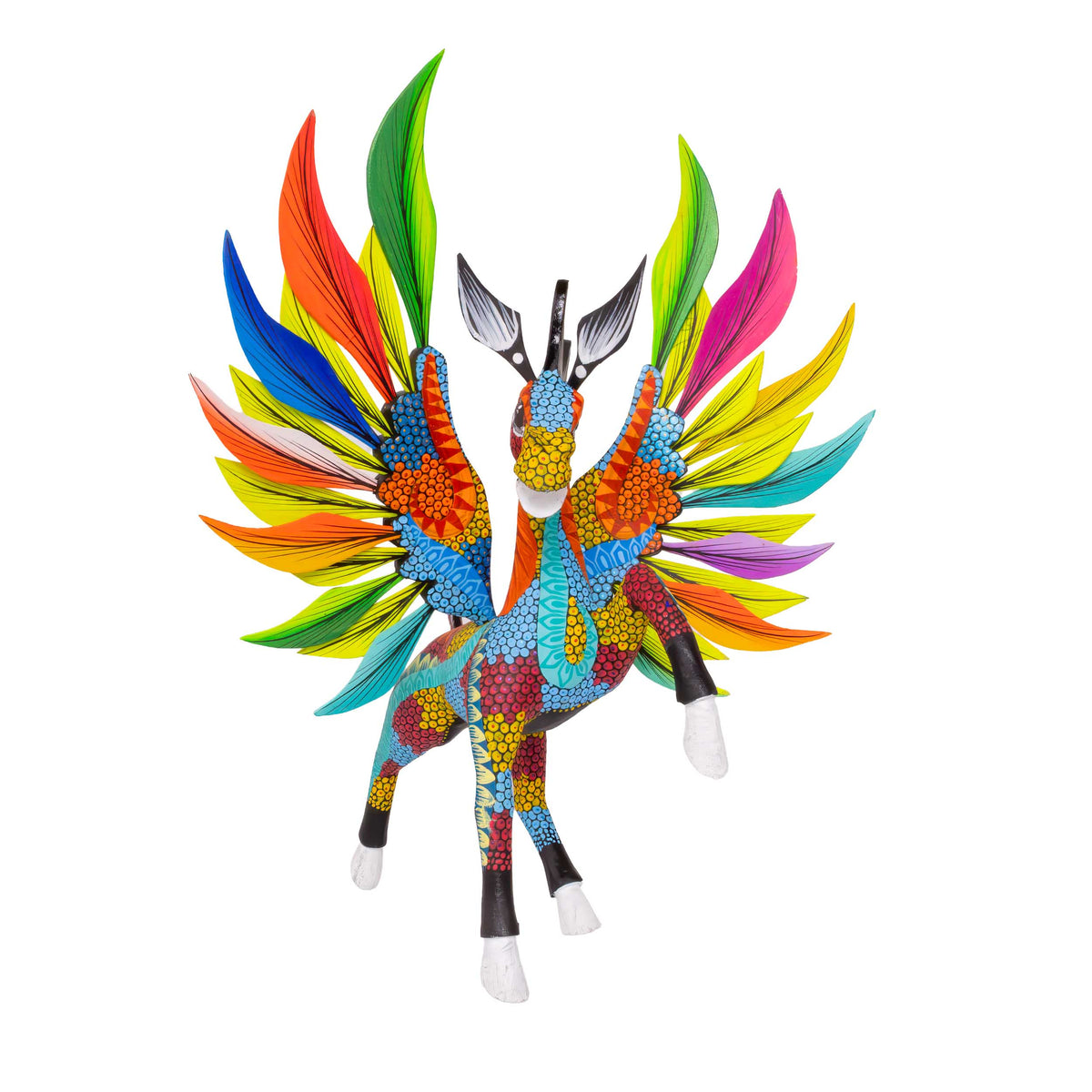 Colorful Pegasus Alebrije