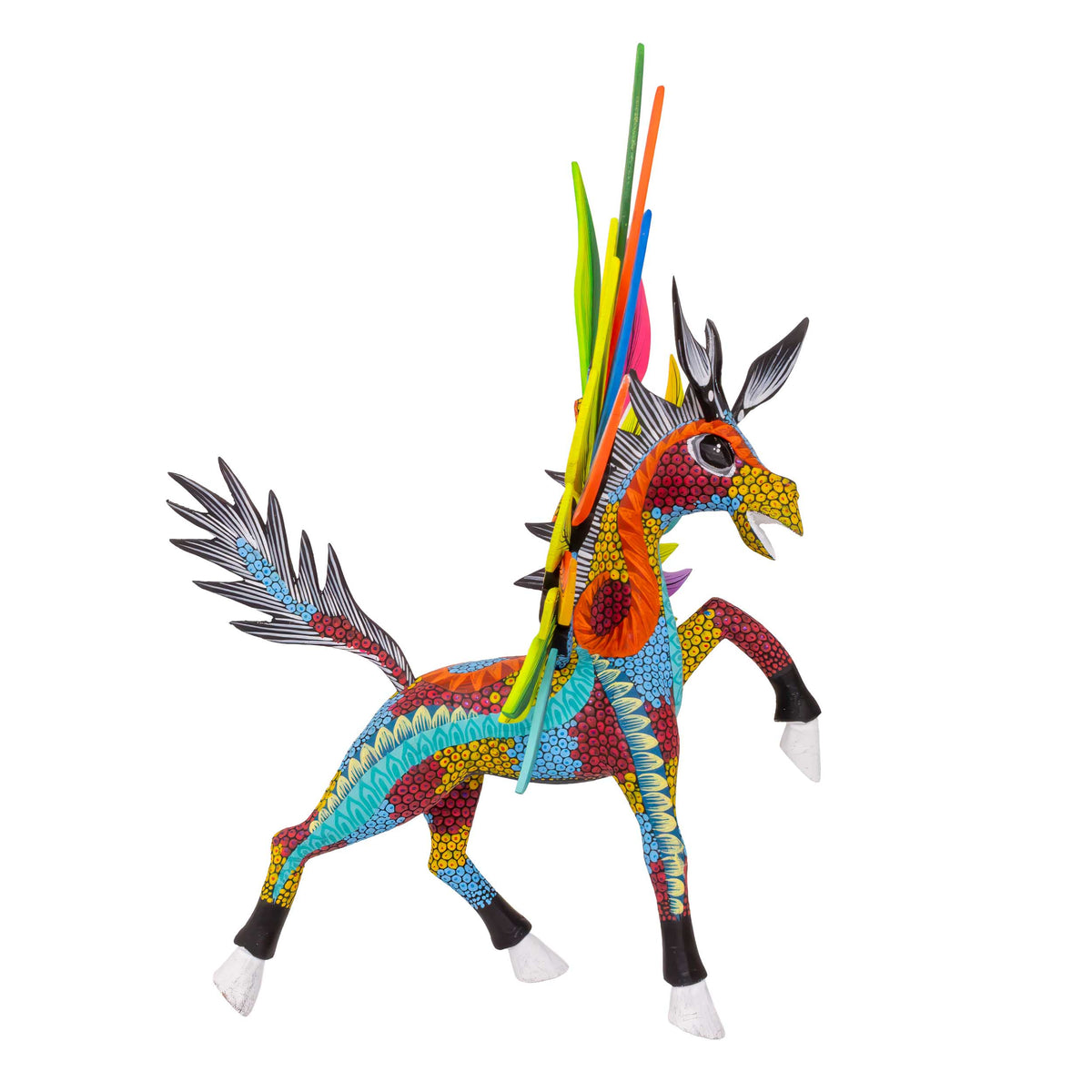 Colorful Pegasus Alebrije