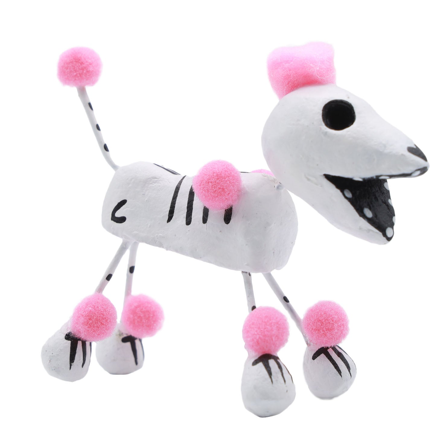 Clay Mini Day of the Dead Dog | Lolo Modern Mexican Mercadito