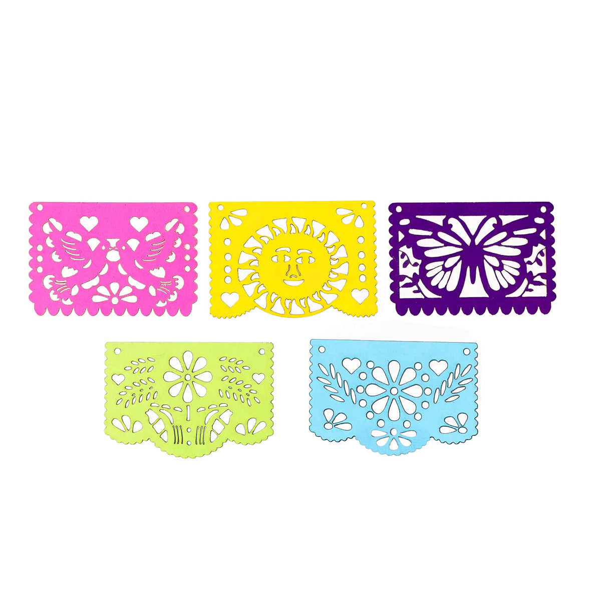 Mini All Occasion Papel Picado Cardboard Banner