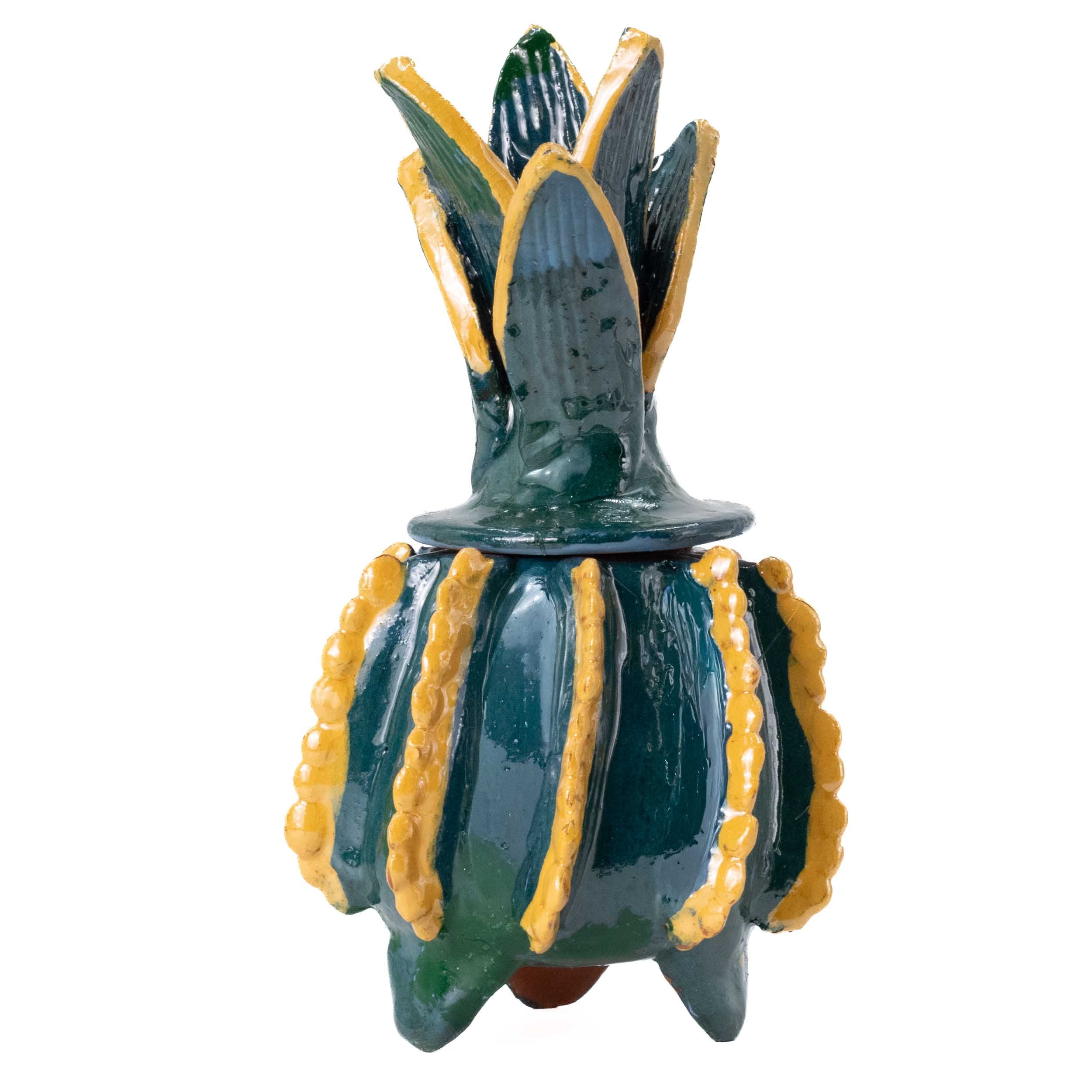 Mini Piña 6.5" Decorative Pineapple Sculpture
