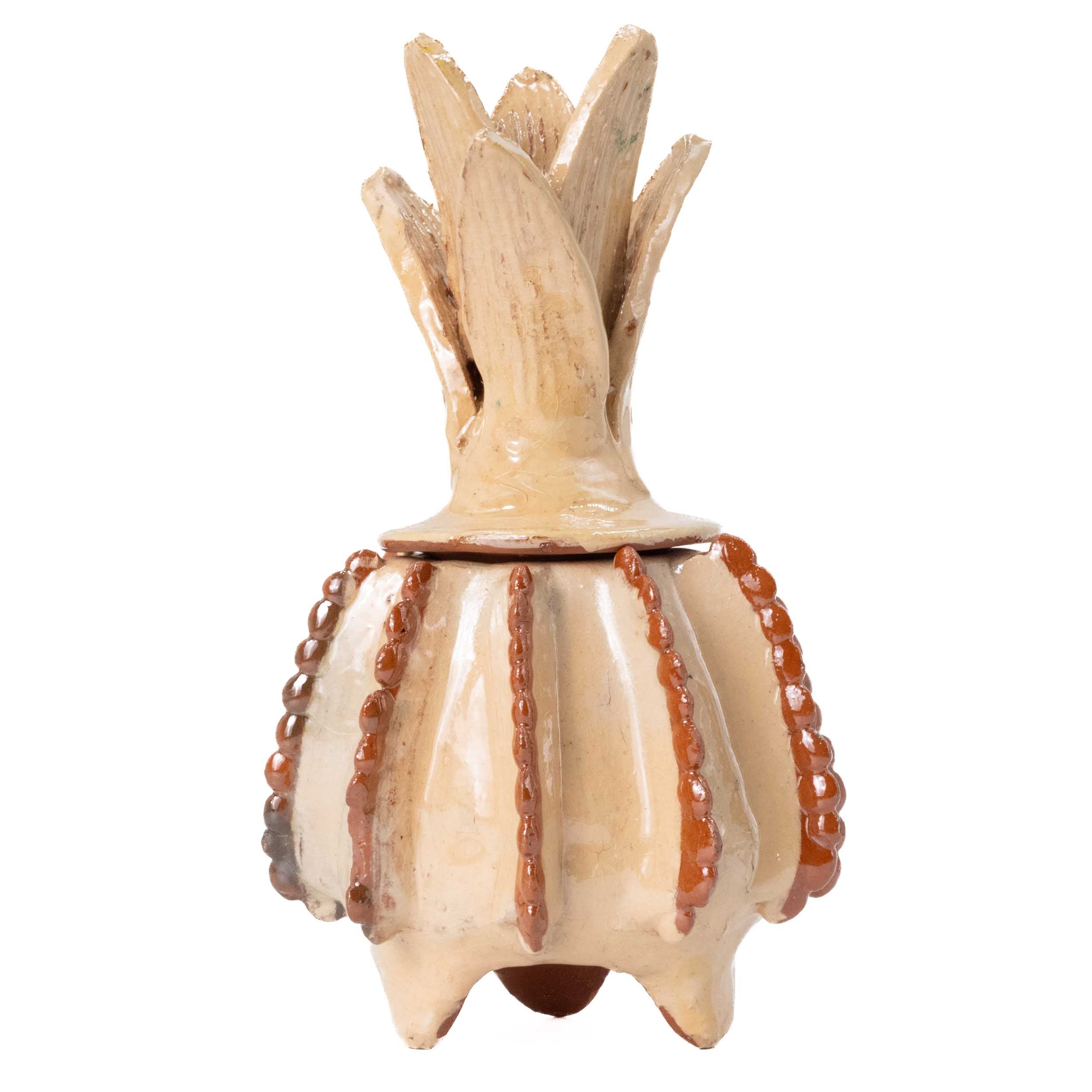 Mini Piña 6.5" Decorative Pineapple Sculpture