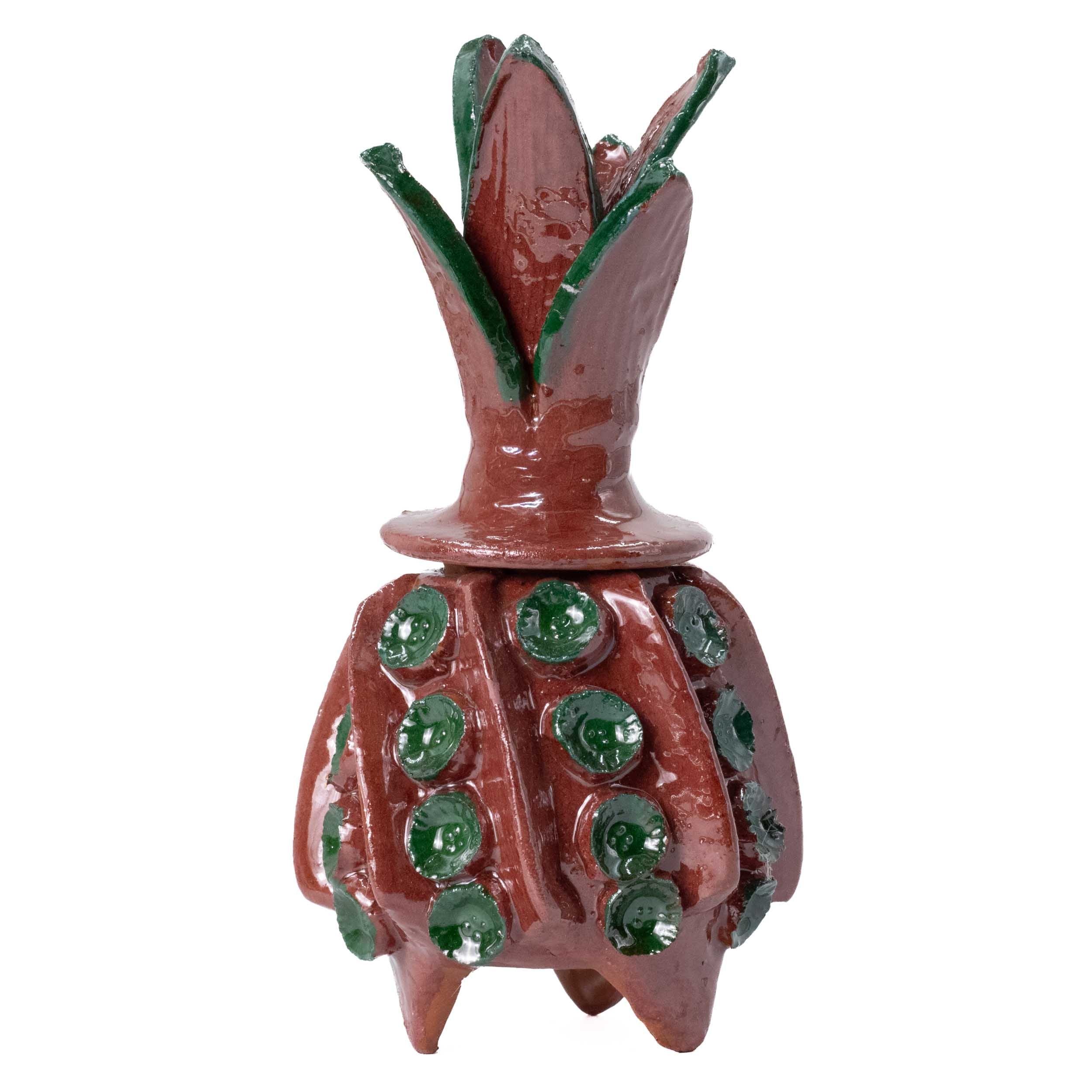 Mini Piña 6.5" Decorative Pineapple Sculpture