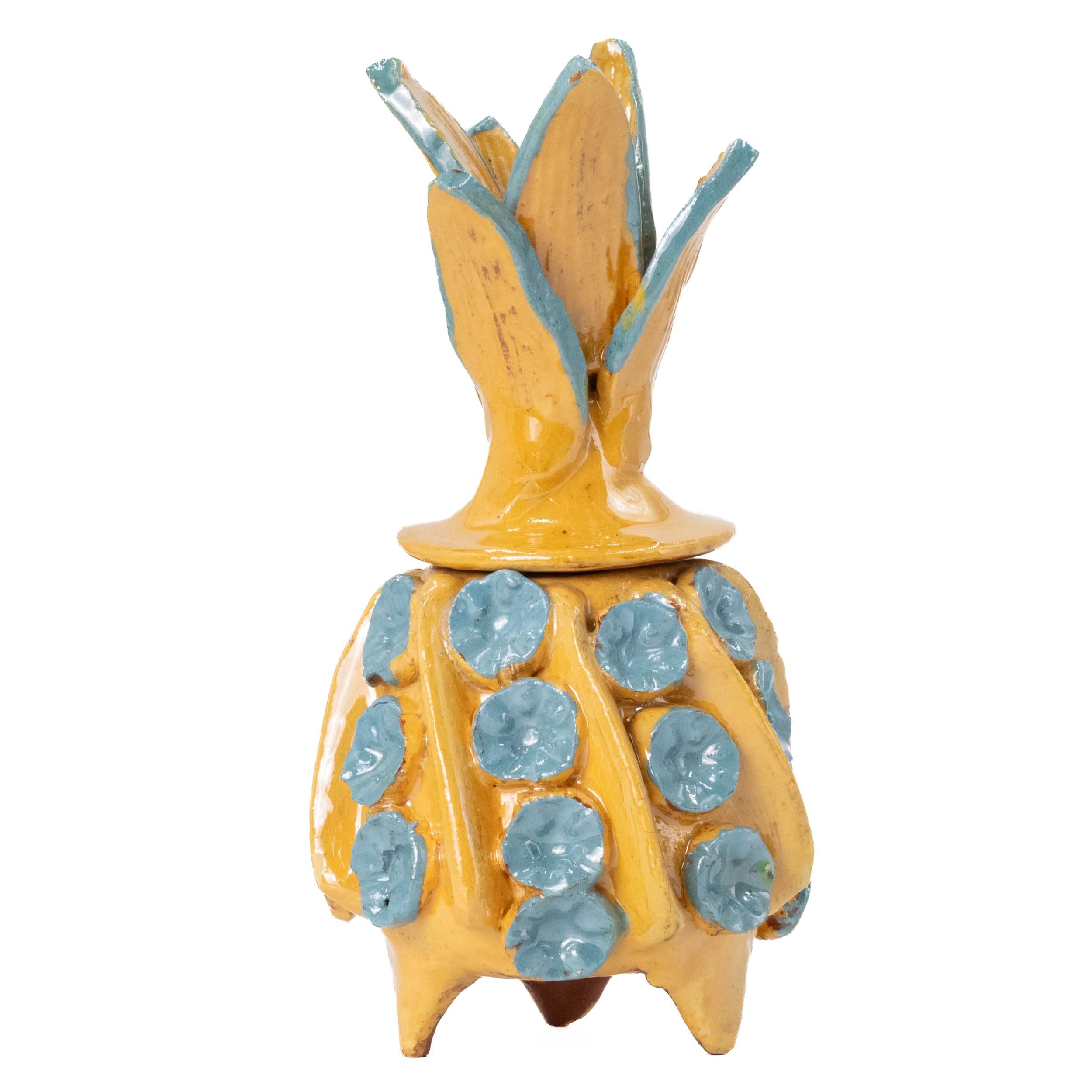 Mini Piña 6.5" Decorative Pineapple Sculpture