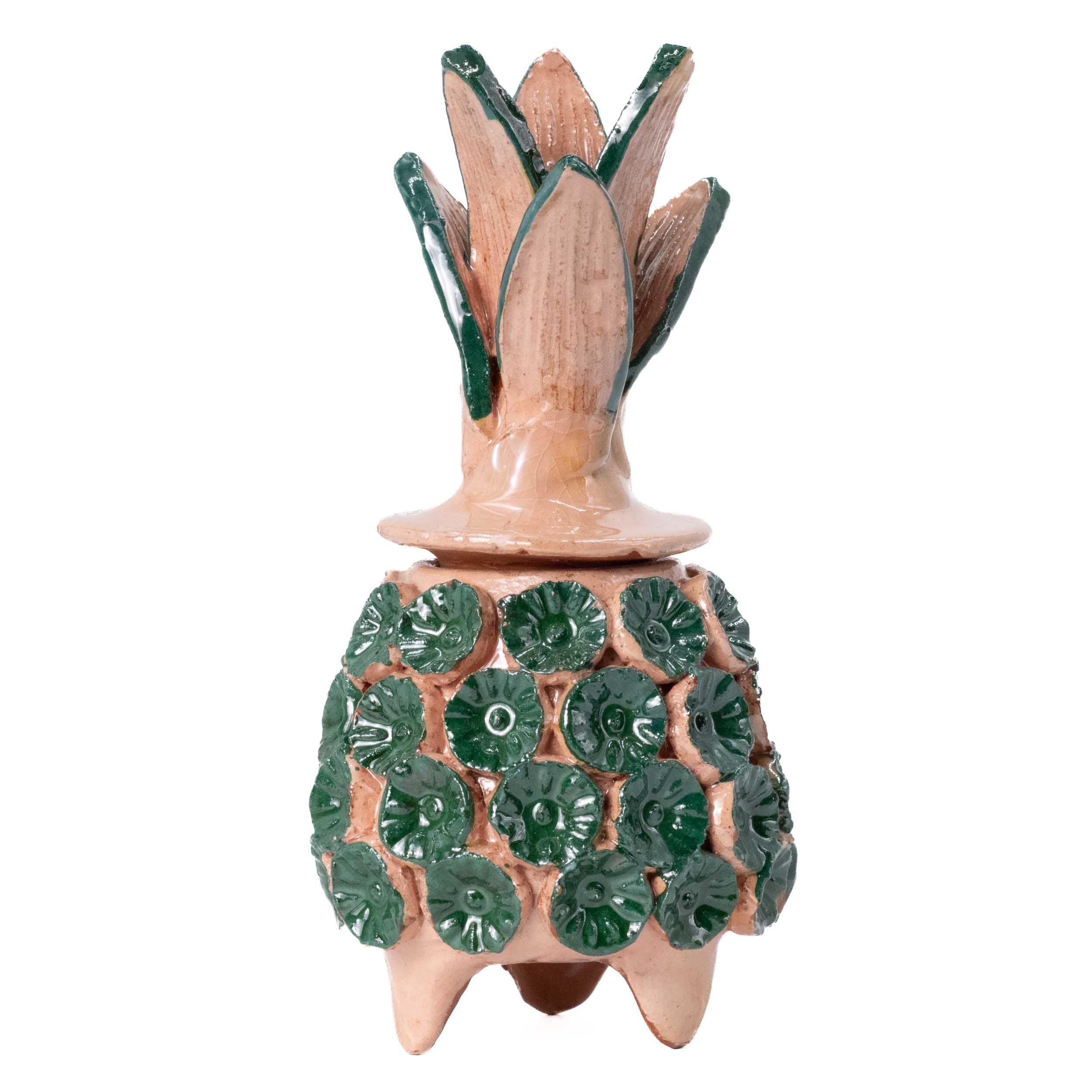 Mini Piña 6.5" Decorative Pineapple Sculpture