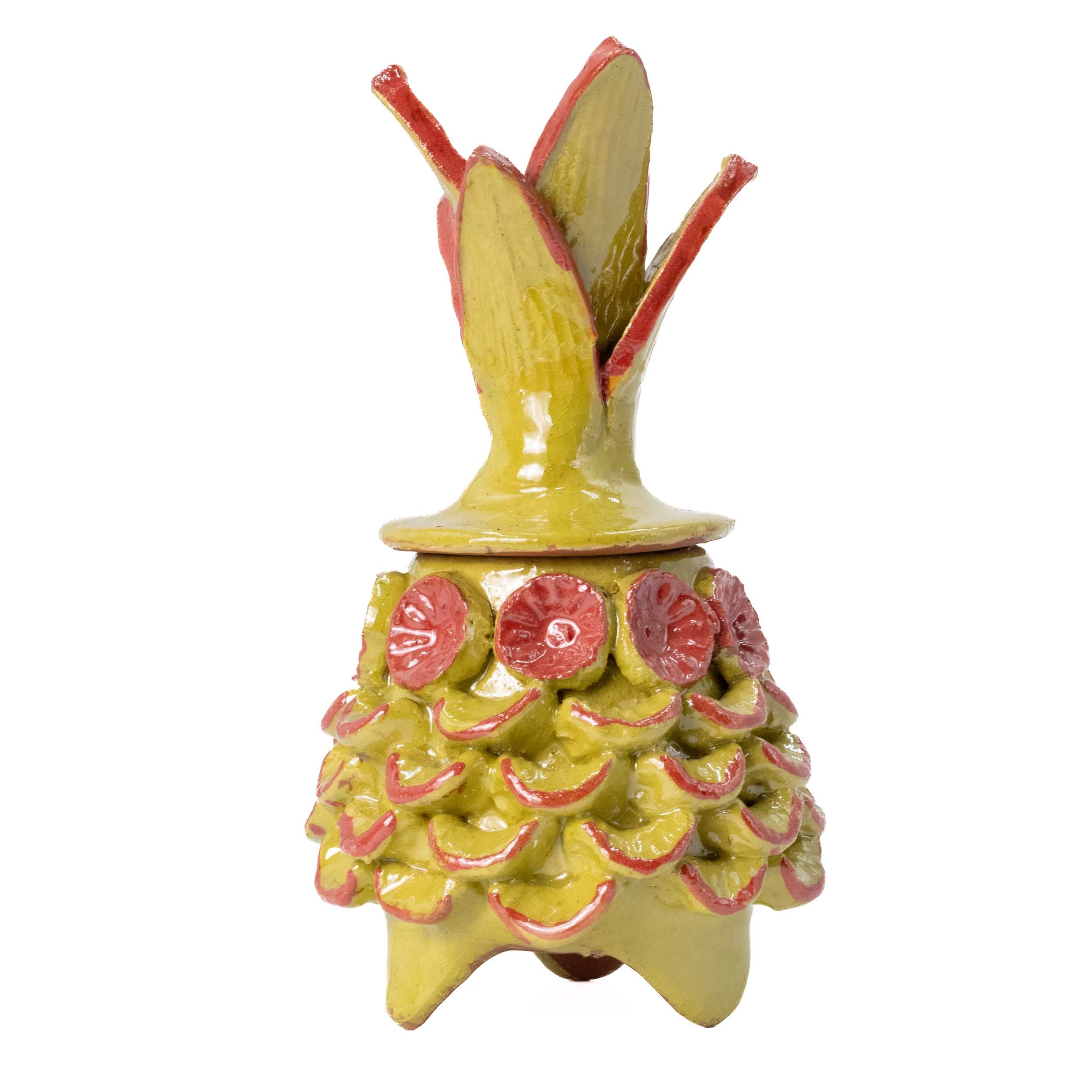 Mini Piña 6.5" Decorative Pineapple Sculpture