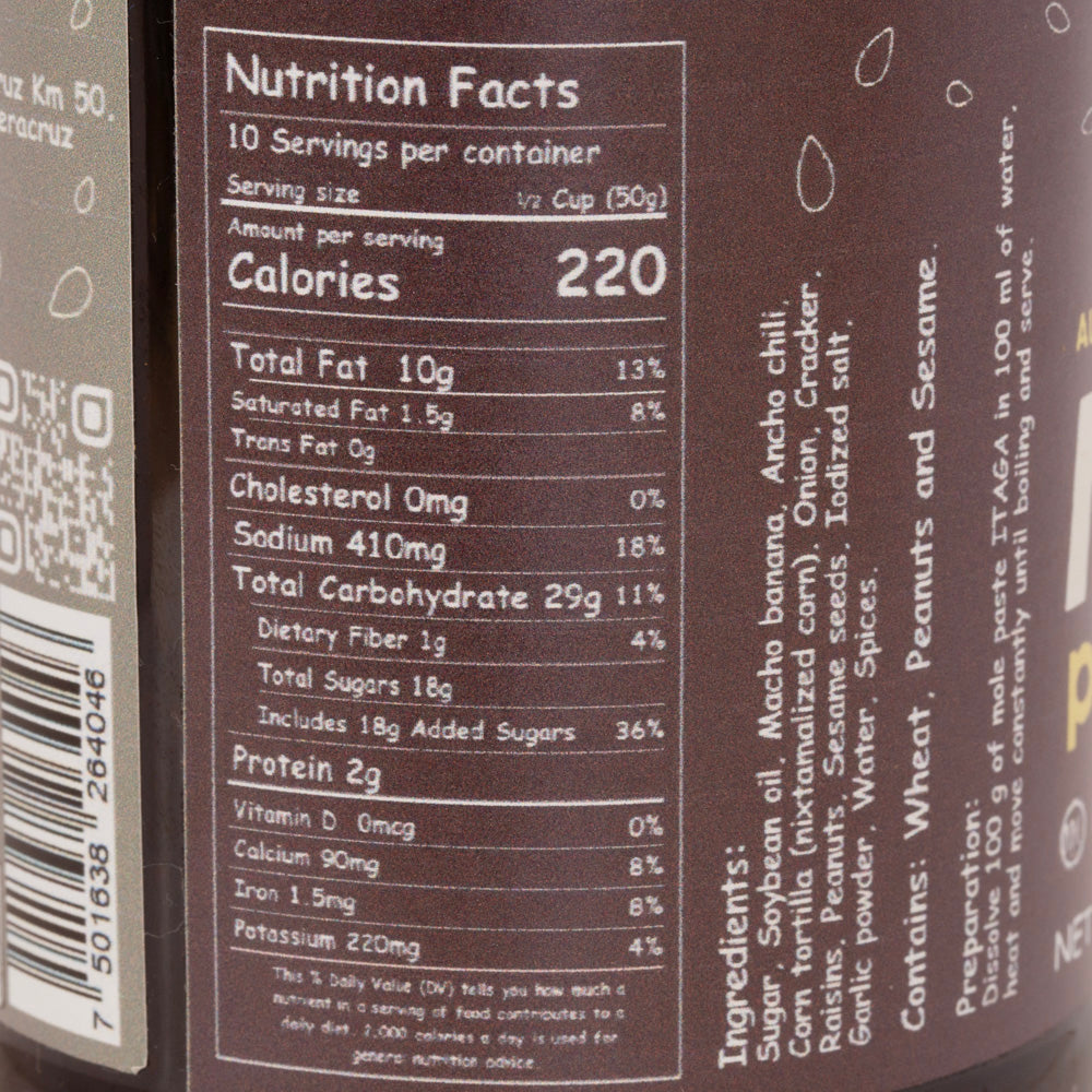 Itaga Mexican Mole Paste