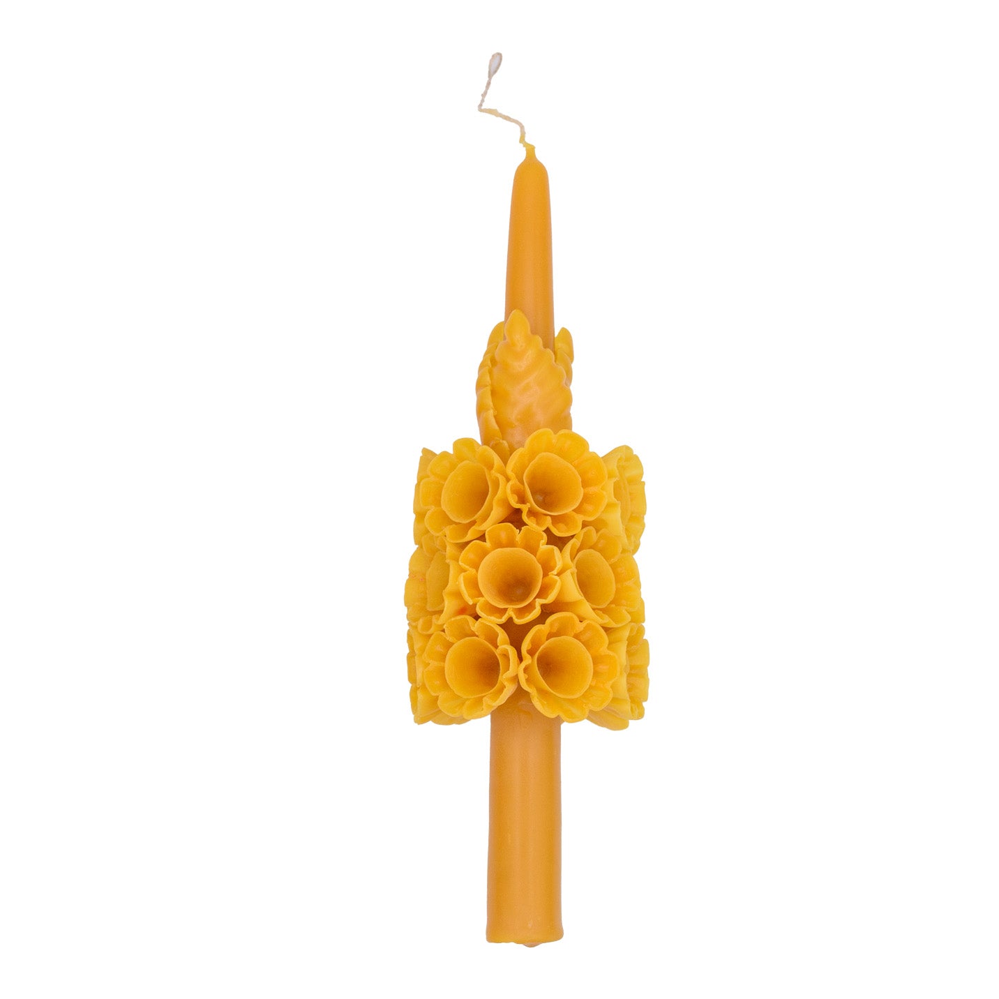 Flores de Teotitlán Tapered Candle