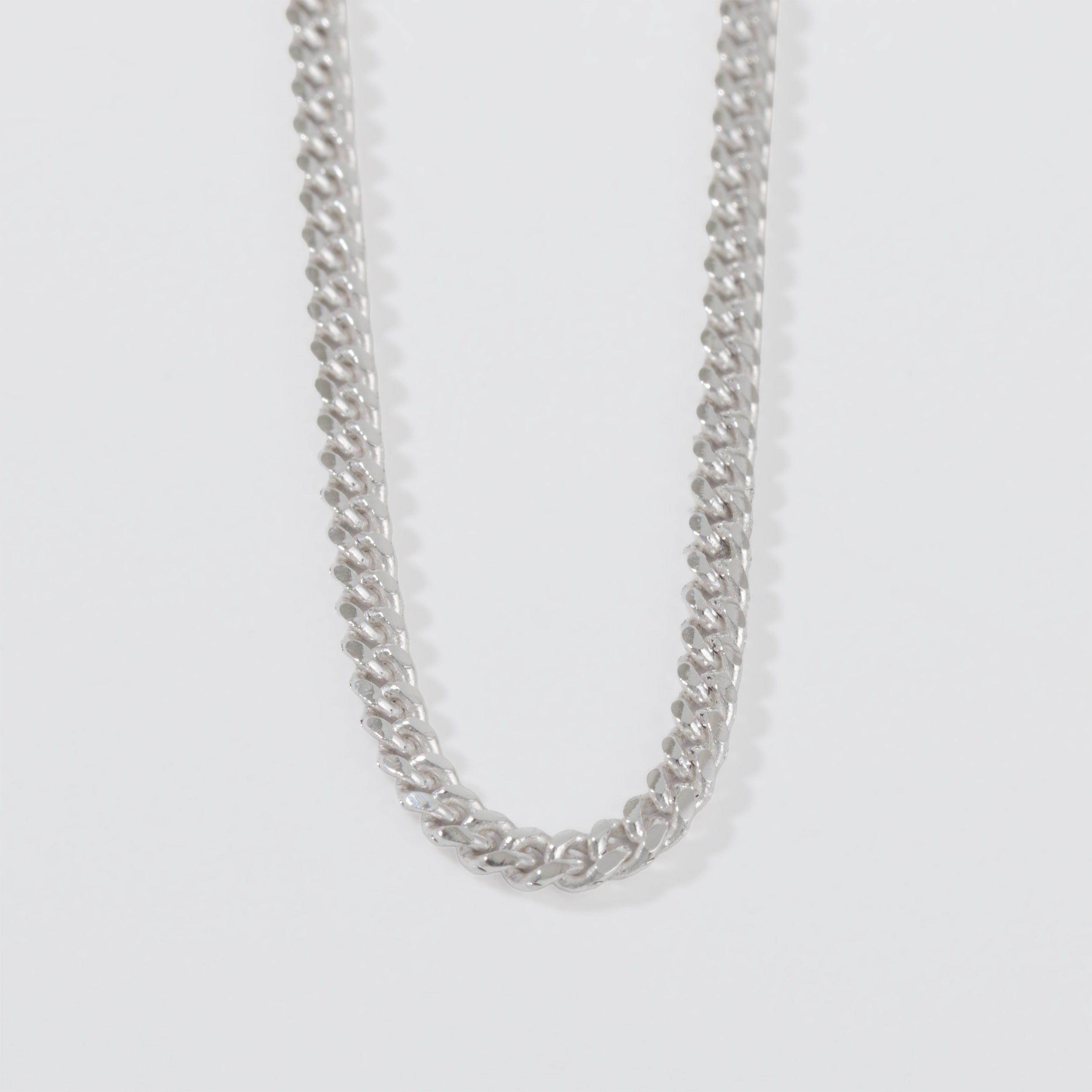 Sterling Silver Graduated Chain Necklace