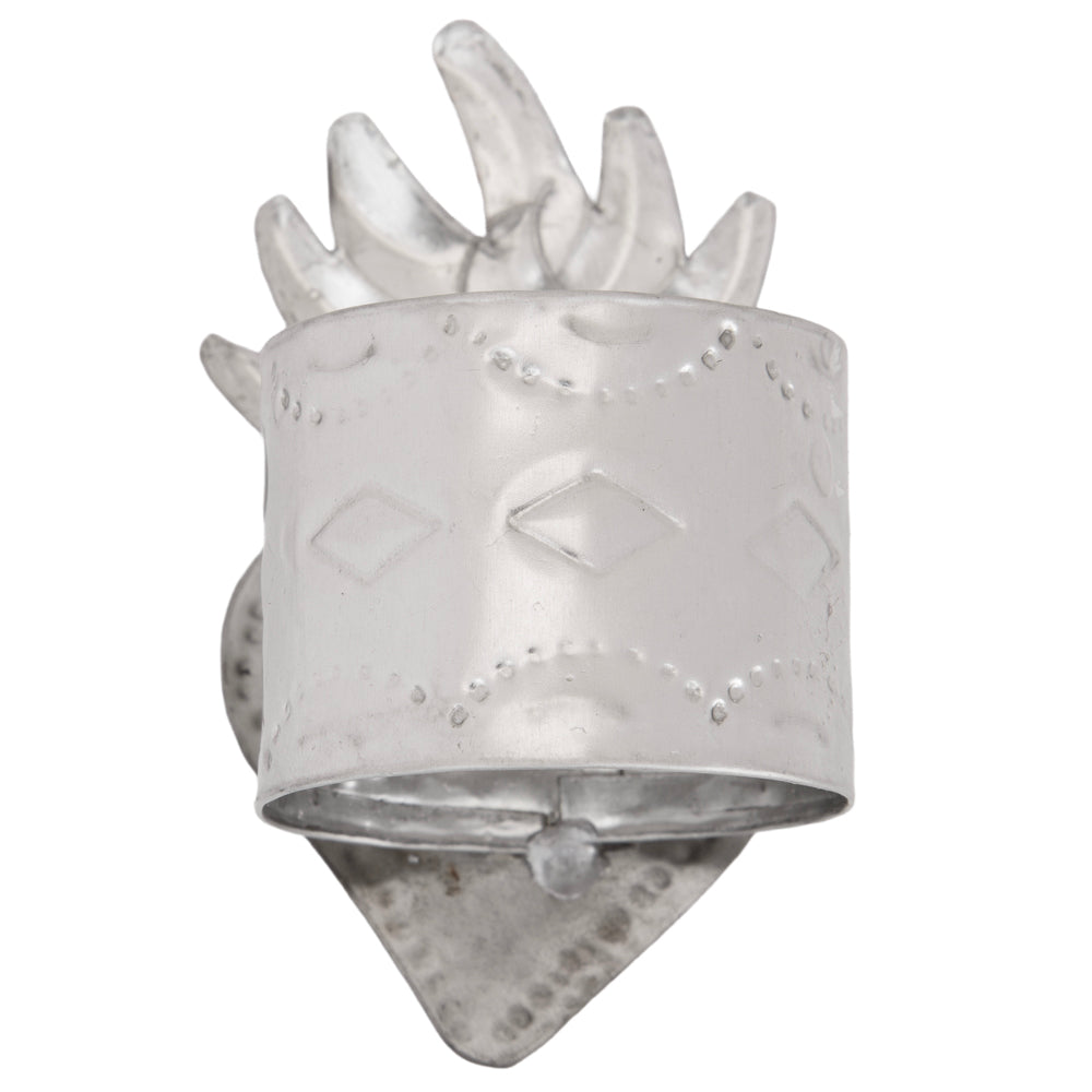 Heart Tin Art Milagro Napkin Ring