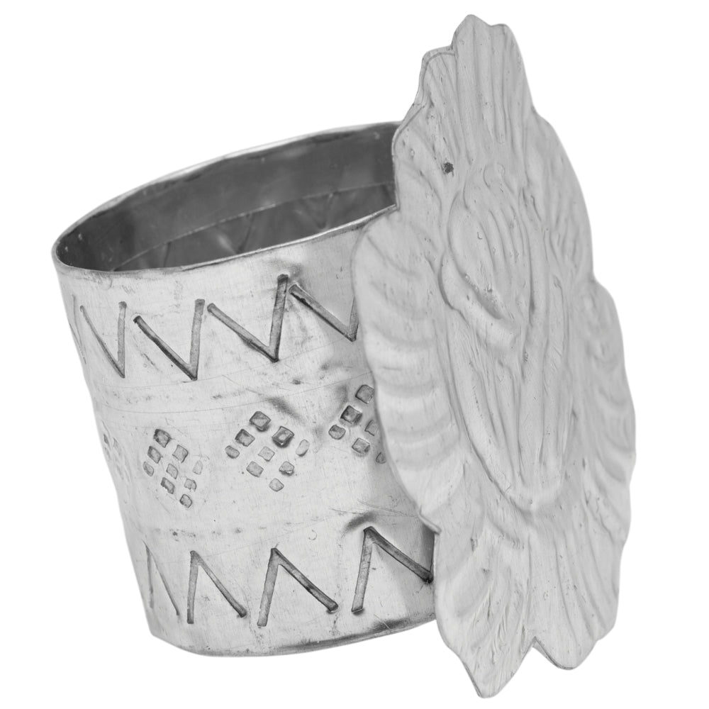 Heart Tin Art Milagro Napkin Ring