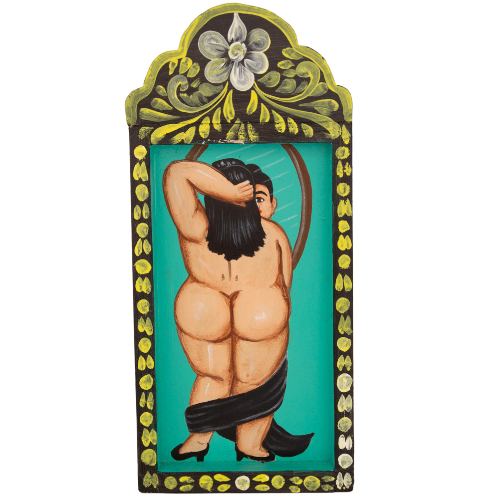 Mujeres Hand-Painted Wooden Nicho Frames