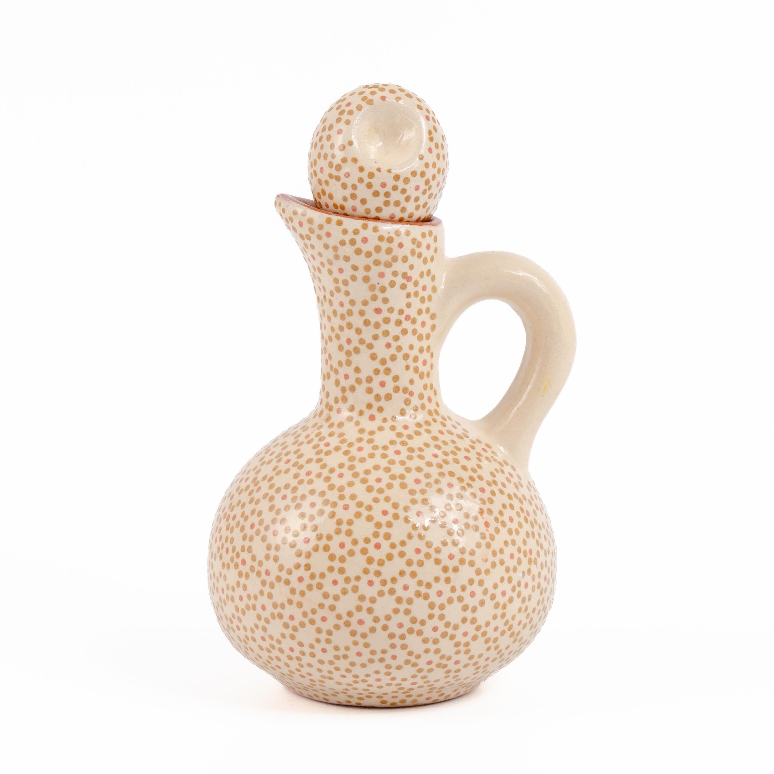 Capula Small Clay Oil Cruet