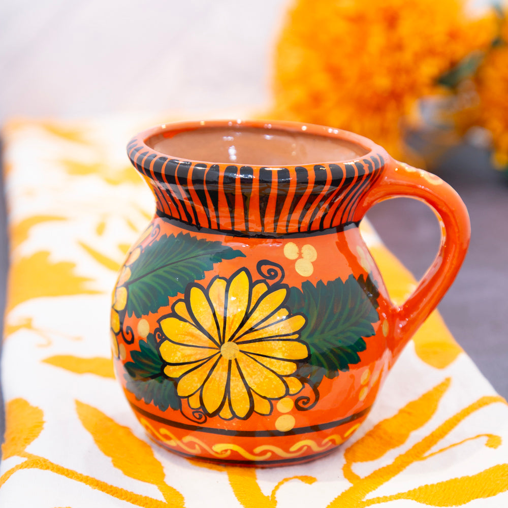 Cempasúchil Lolo Edition Jarrito Xalitla Clay Mug