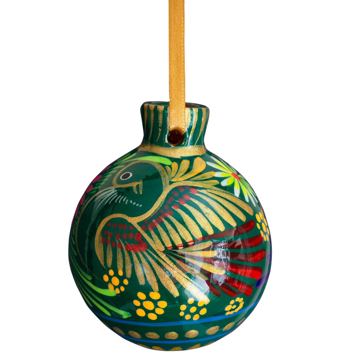 Xalitla Multicolor Clay Christmas Small Ornament