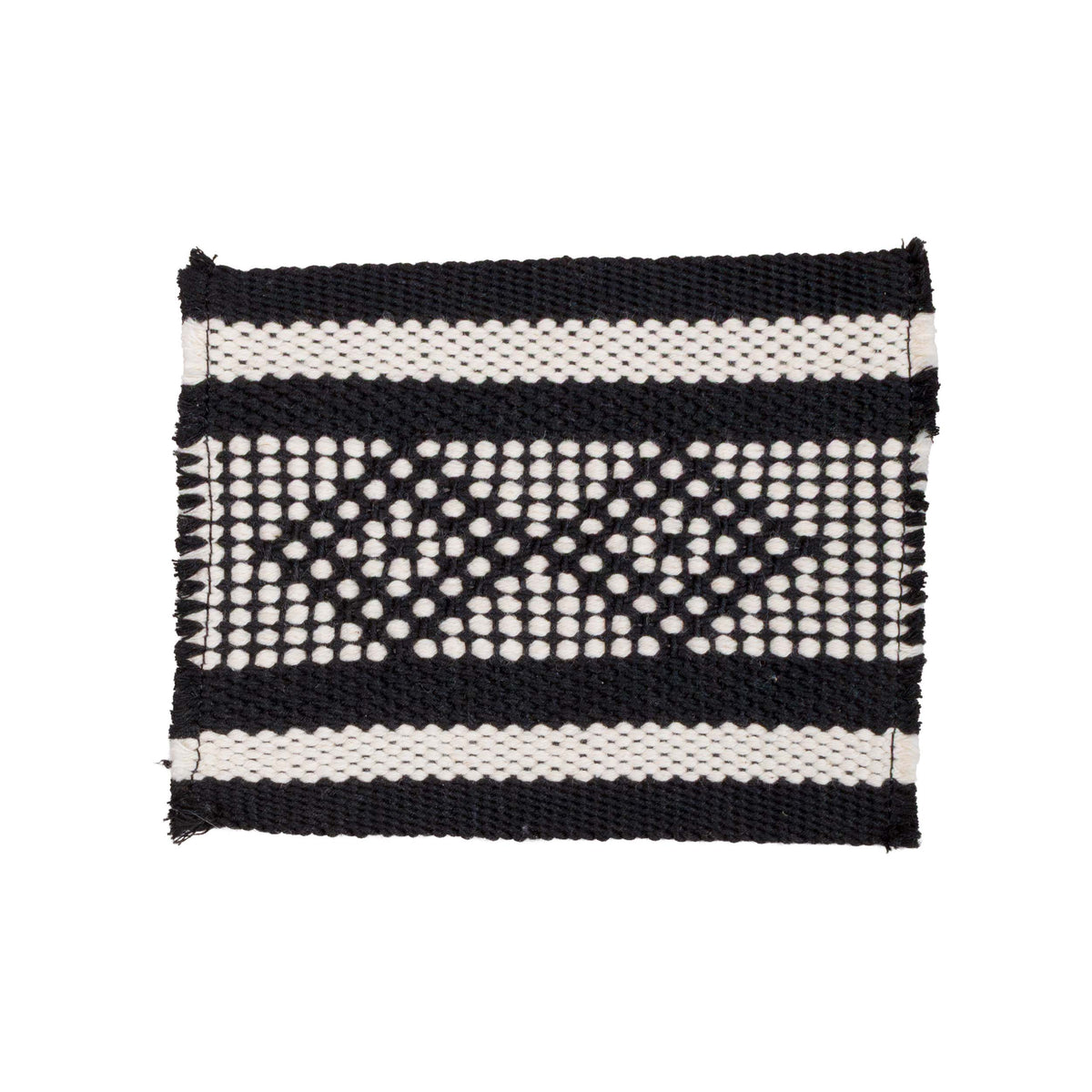 Subtle Fray Telar Woven Coasters
